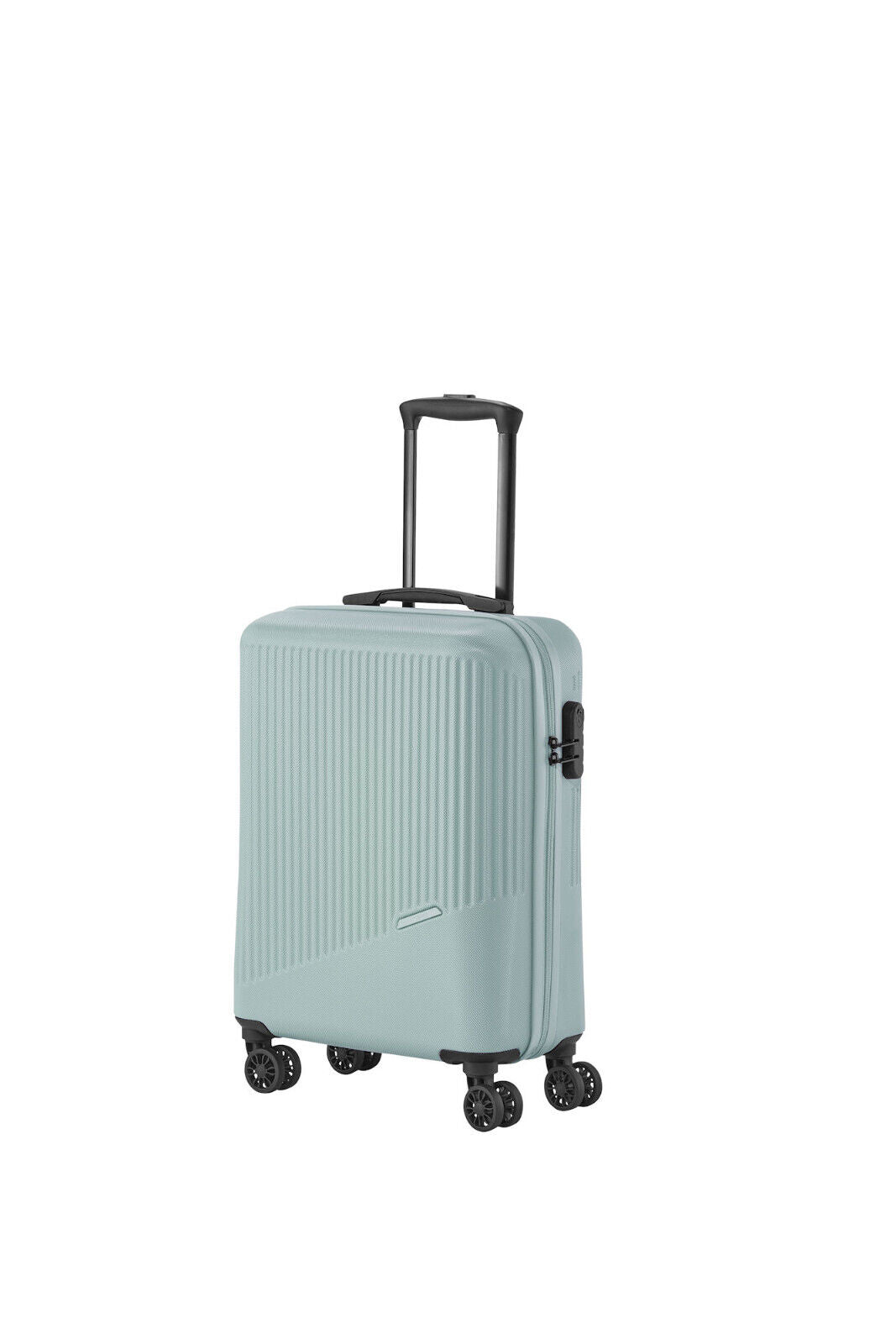 Travelite Bali Handgepäck S Trolley Koffer 55cm 4 Rad / Rollen Hartschale mint