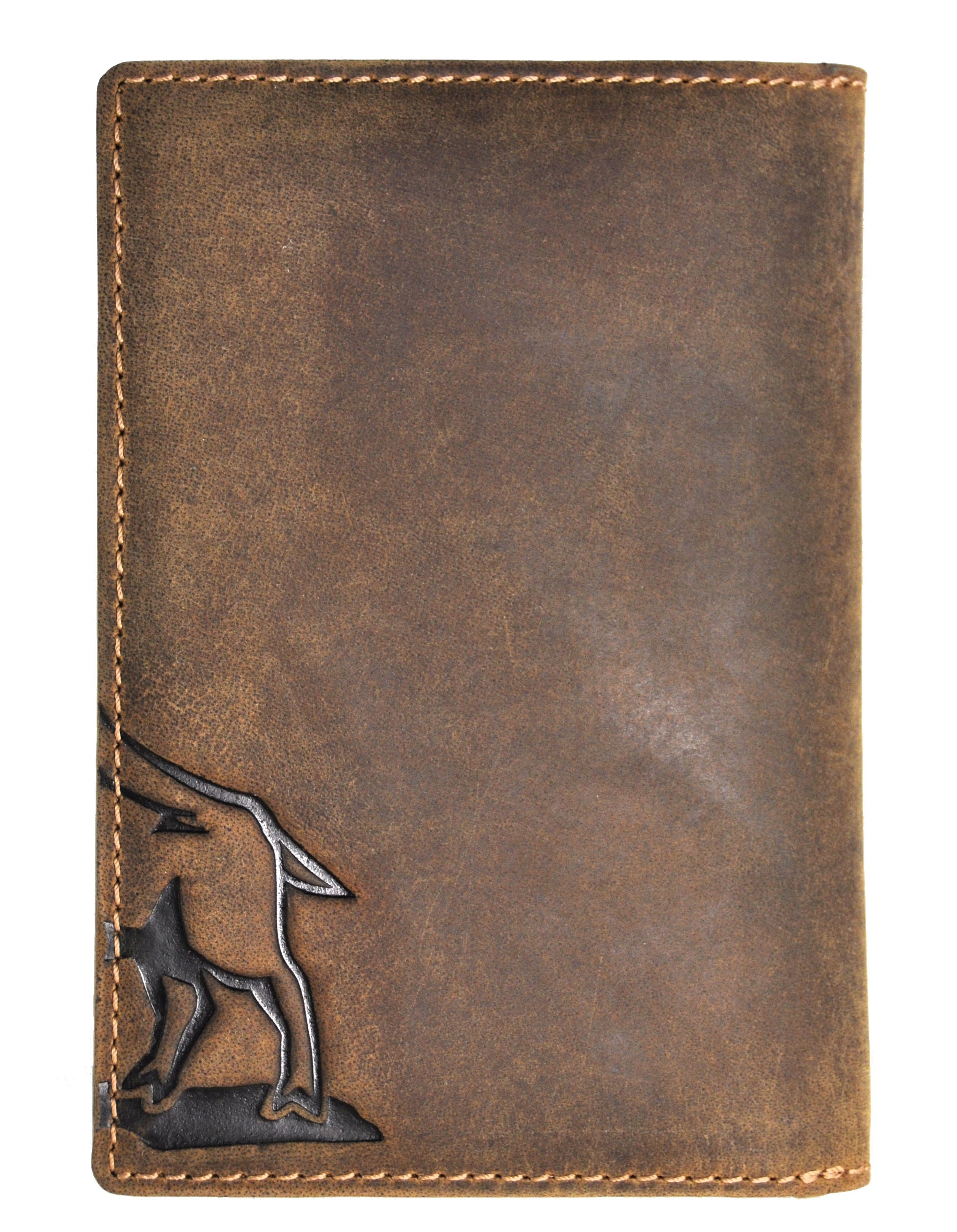 Jockey Club echt Leder Passhülle Etui Dokumenten Mappe für Jagdschein Waffenbesitzkarte usw. Quattro Wildsau
