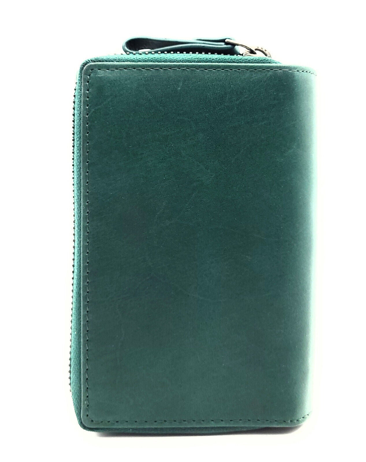 Jockey Club echt Leder Damen Geldbörse Portemonnaie Geldbeutel mit RFID Schutz petrol