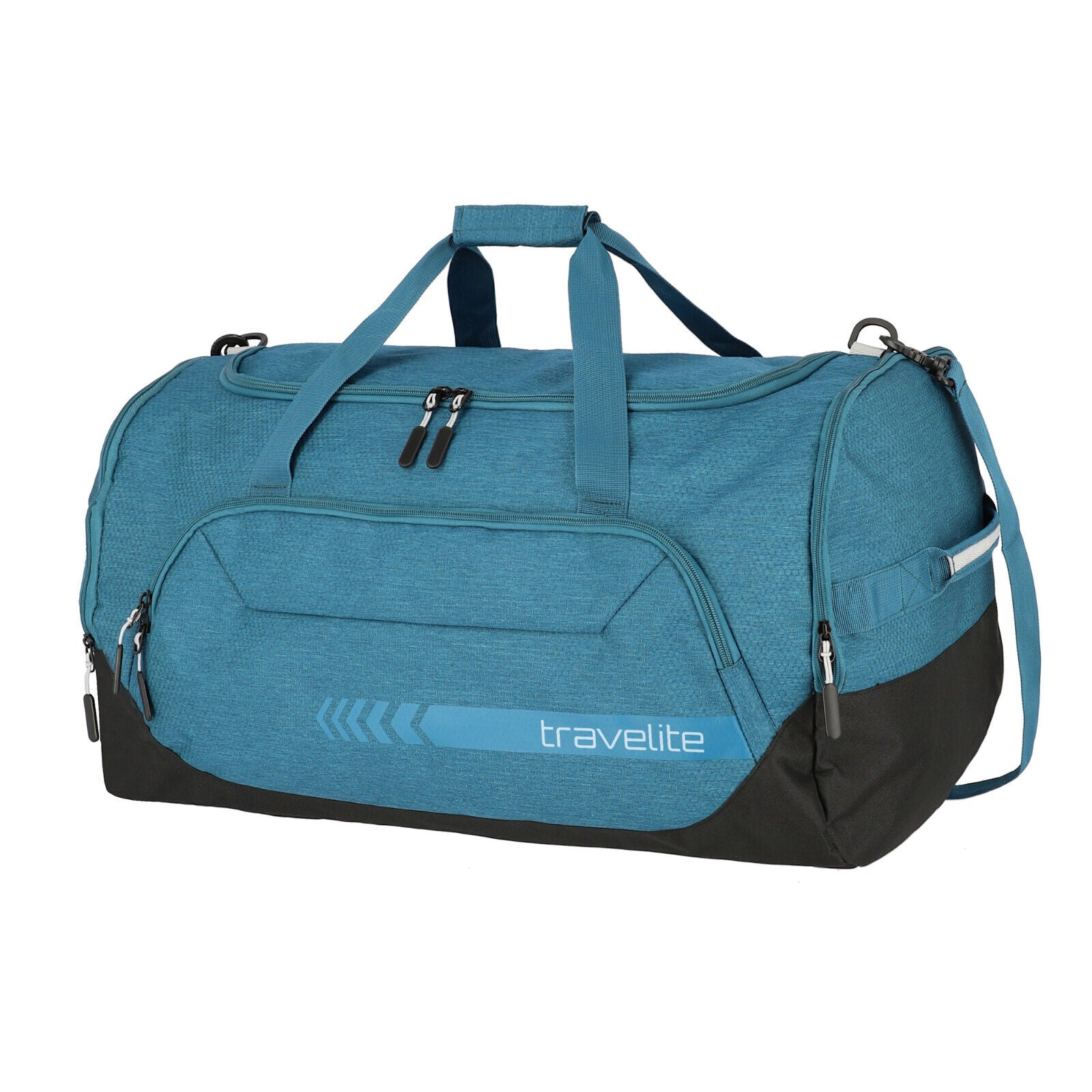 Travelite Sporttasche Kick Off – große Reisetasche 73L mit Schuhfach, Polyester, petrol
