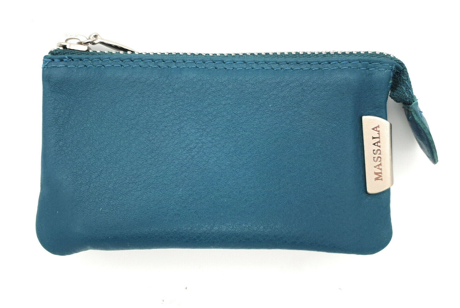 Jockey Club Leder Schlüssel-Etui Mappe Schlüsseltasche Garage Massala petrol