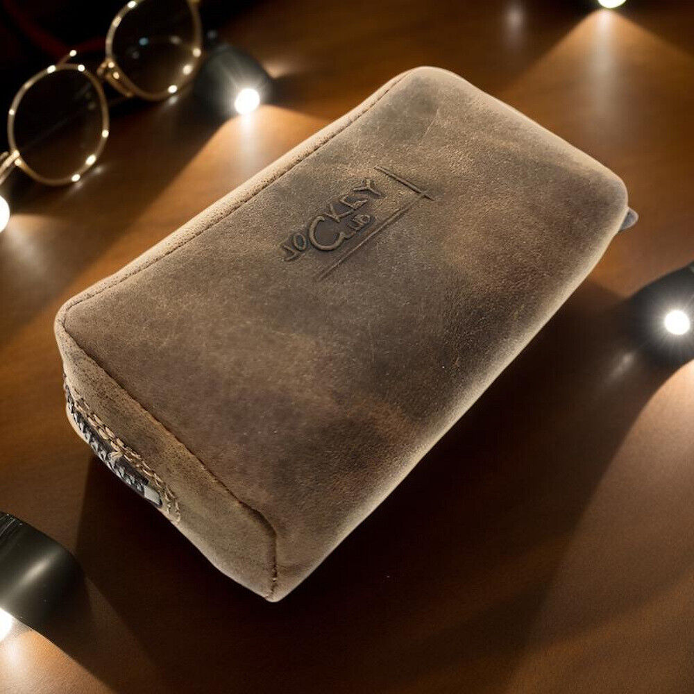 Jockey Club echt Leder Schlüsseletui Schlüsselgarage Büffel-Vollleder Kofferform