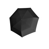 Knirps X1 Mini Regenschirm Taschenschirm Schirm ultra kompakt 2Glam gold schwarzes Schirmdach