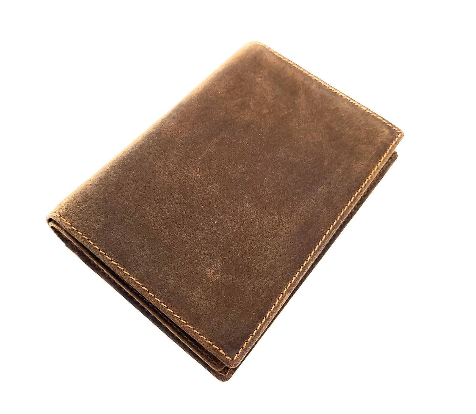 Jockey Club echt Leder Passhülle Etui Mappe für Jagdschein Angelschein Impfausweis Reisepass