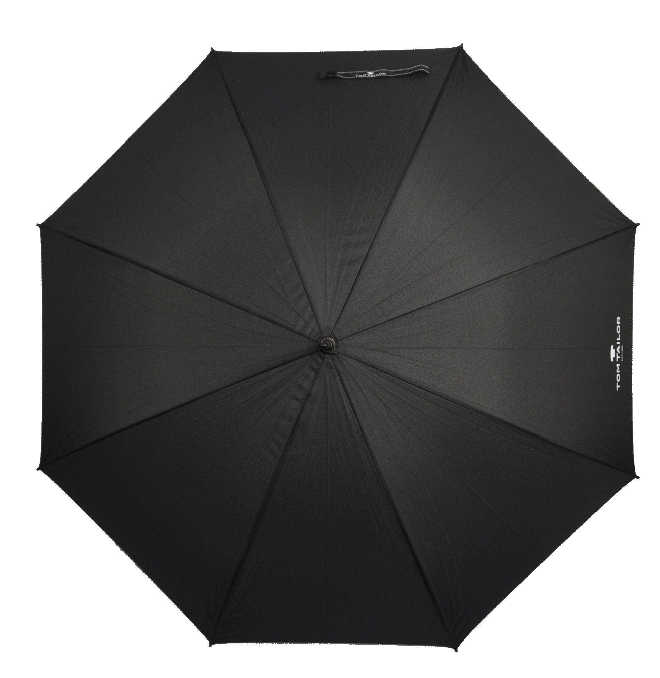 Tom Tailor Regenschirm Stockschirm Schirm Lady Long Automatik schwarz