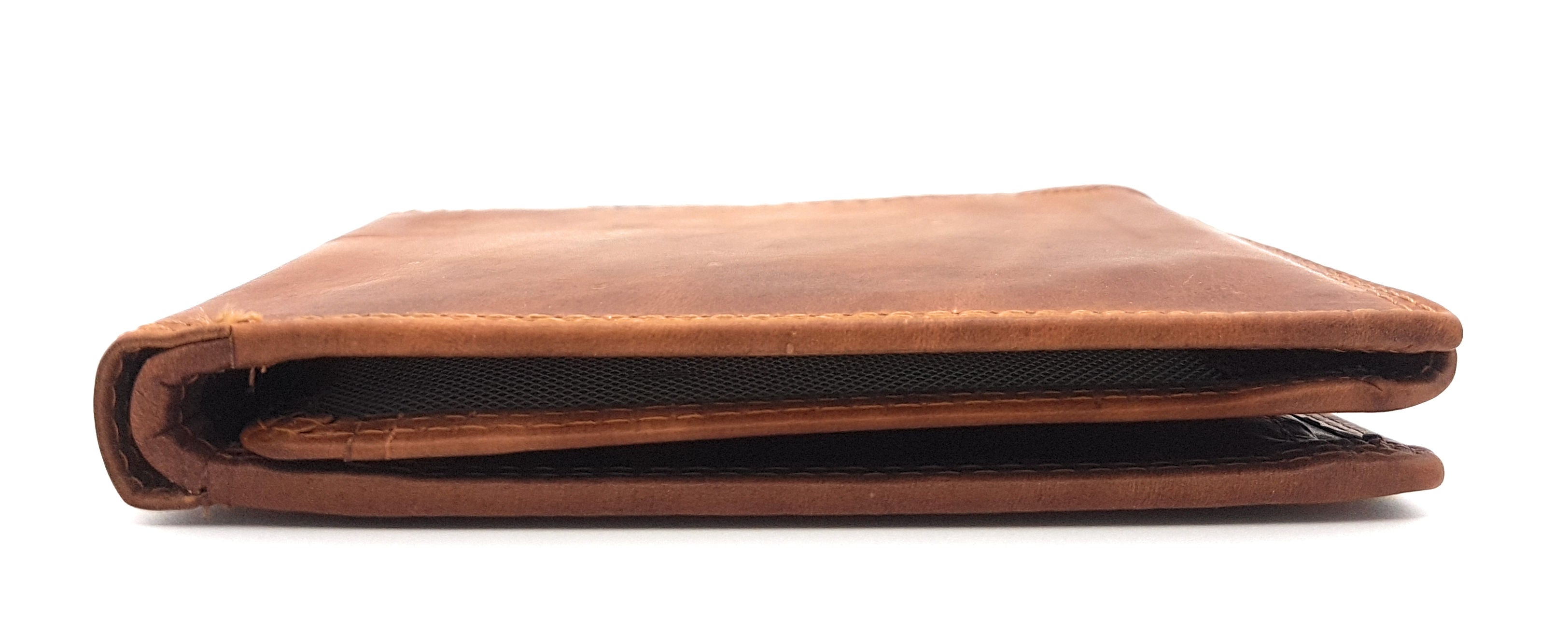 McLean echt Büffel Voll-Leder Geldbörse Portemonnaie Geldbeutel mit RFID NFC Schutz antik braun