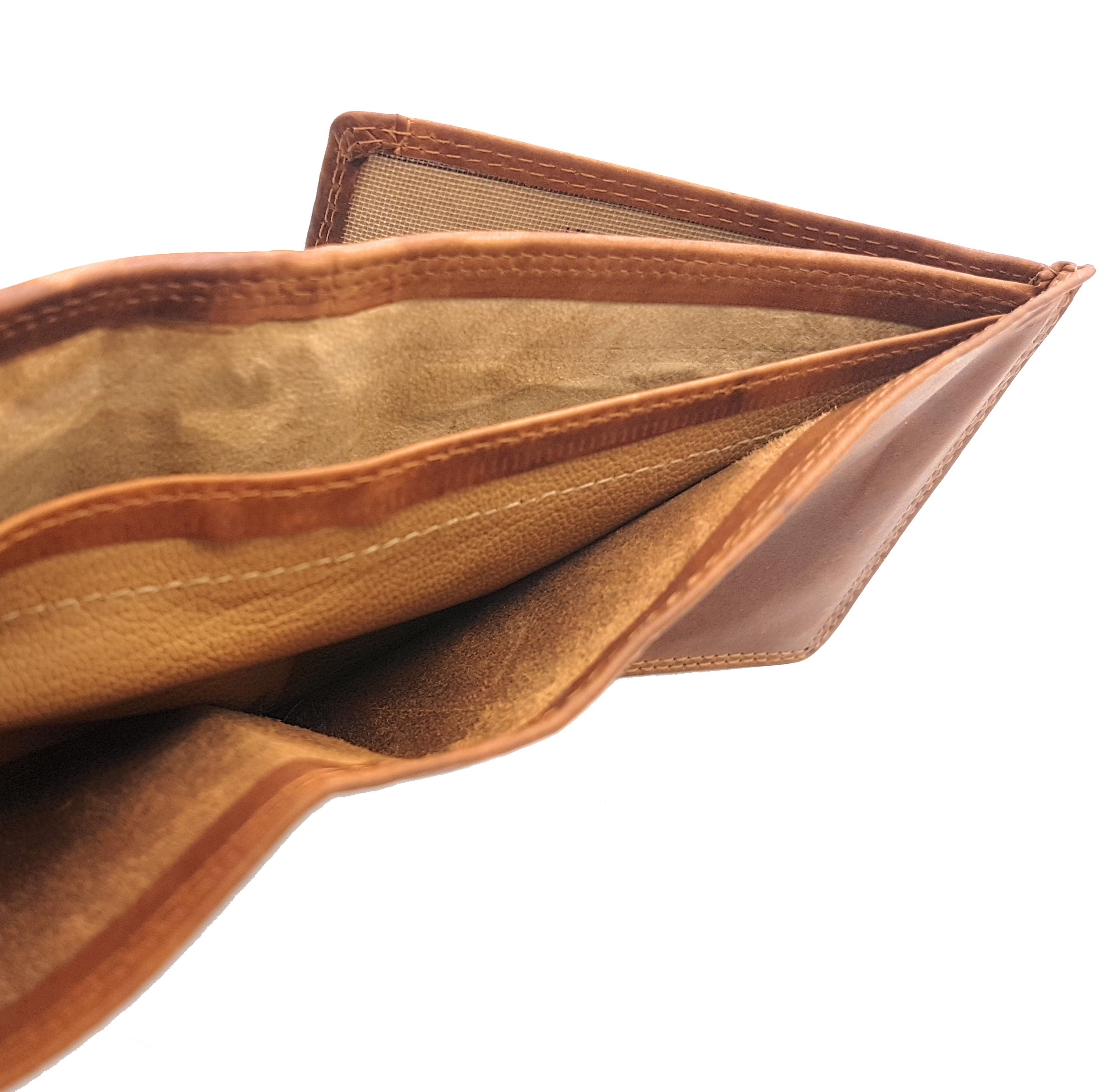 McLean echt Büffel Voll-Leder Geldbörse Portemonnaie Geldbeutel mit RFID NFC Schutz antik braun