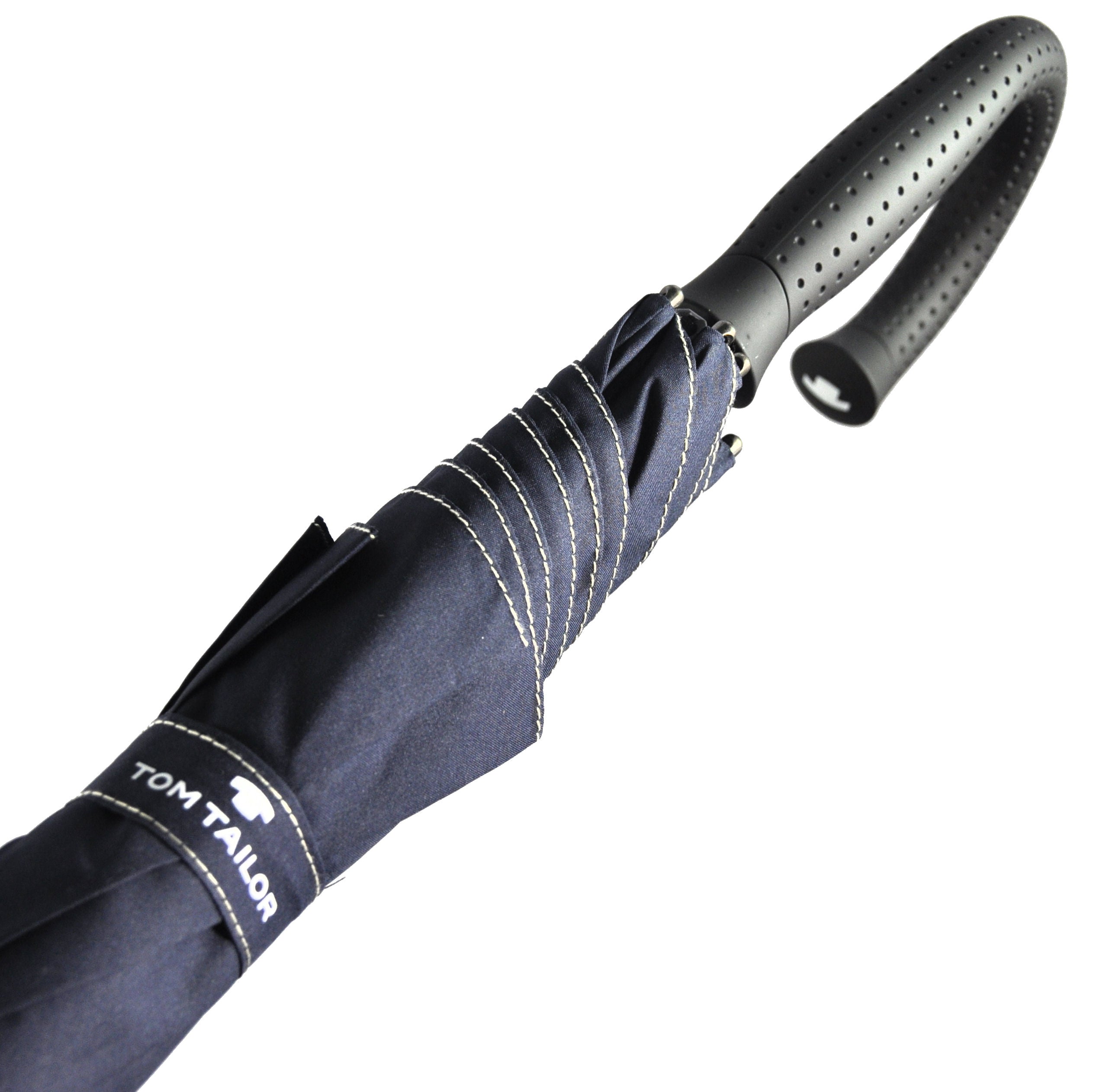 Tom Tailor Regenschirm Stockschirm Schirm Partnerschirm Automatik navy blau