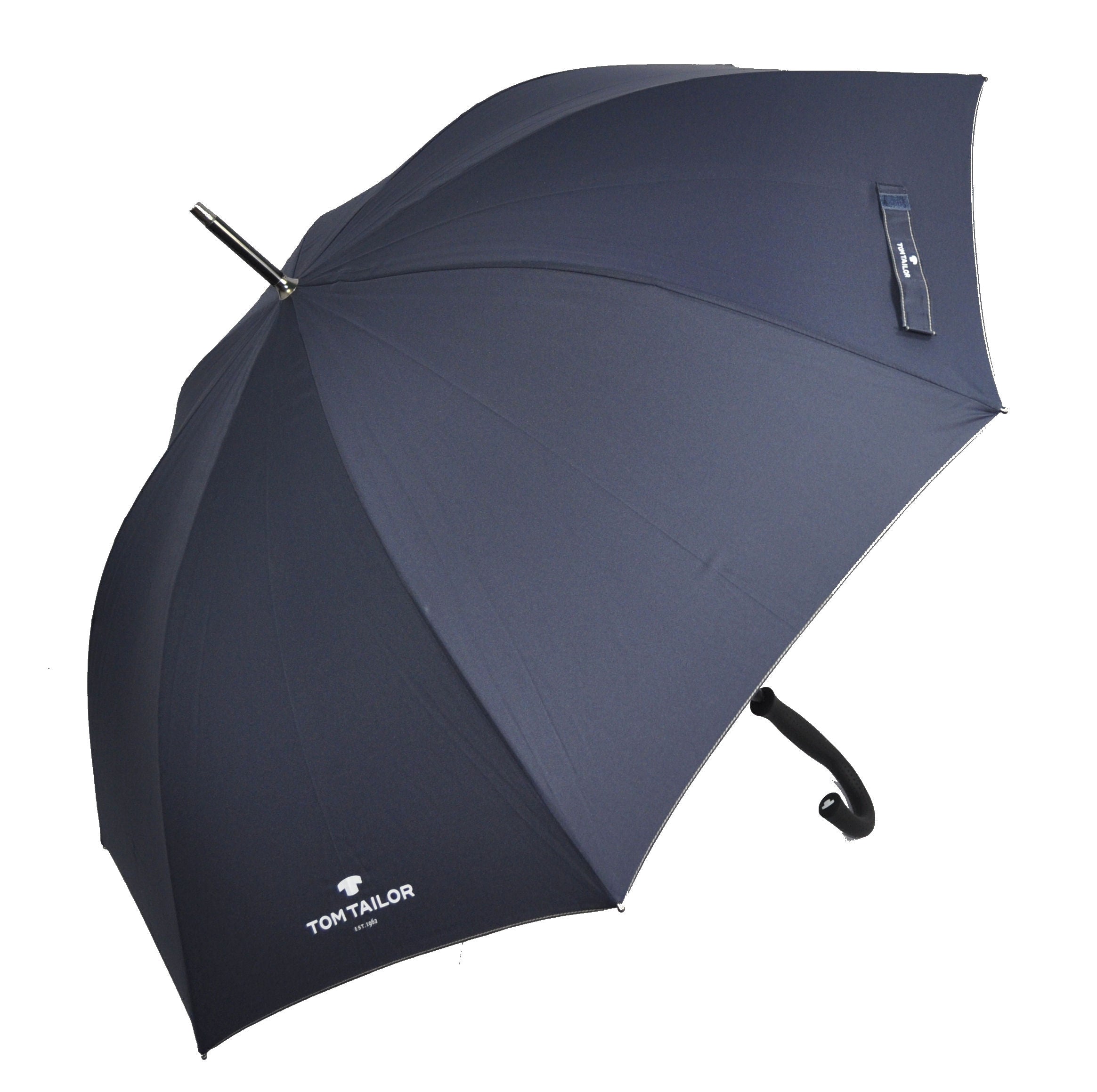 Tom Tailor Regenschirm Stockschirm Schirm Partnerschirm Automatik navy blau