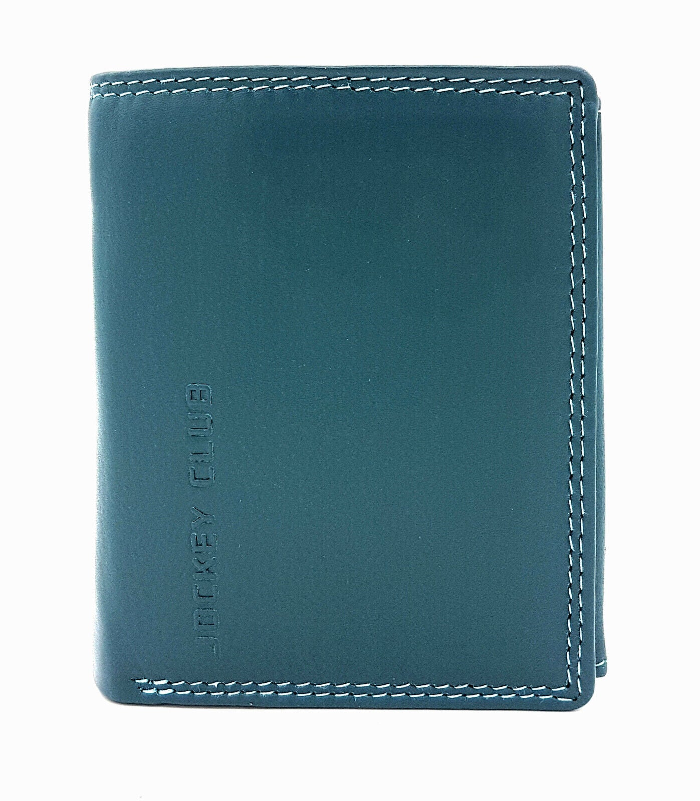 Jockey Club echt Leder Mini Damen Geldbörse Portemonnaie Rio bunt / petrol