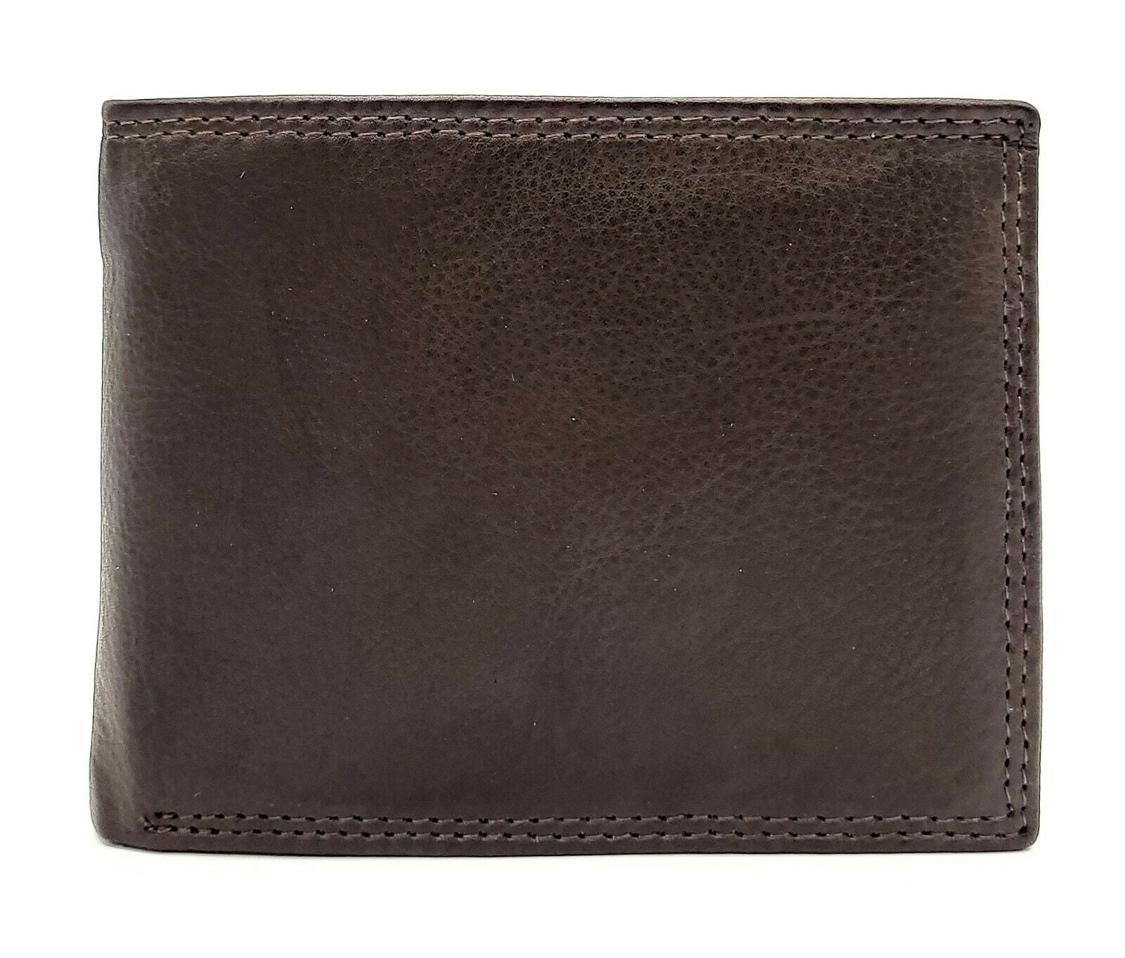 echt Leder Geldbörse Portemonnaie Geldbeutel RFID NFC Schutz dunkelbraun