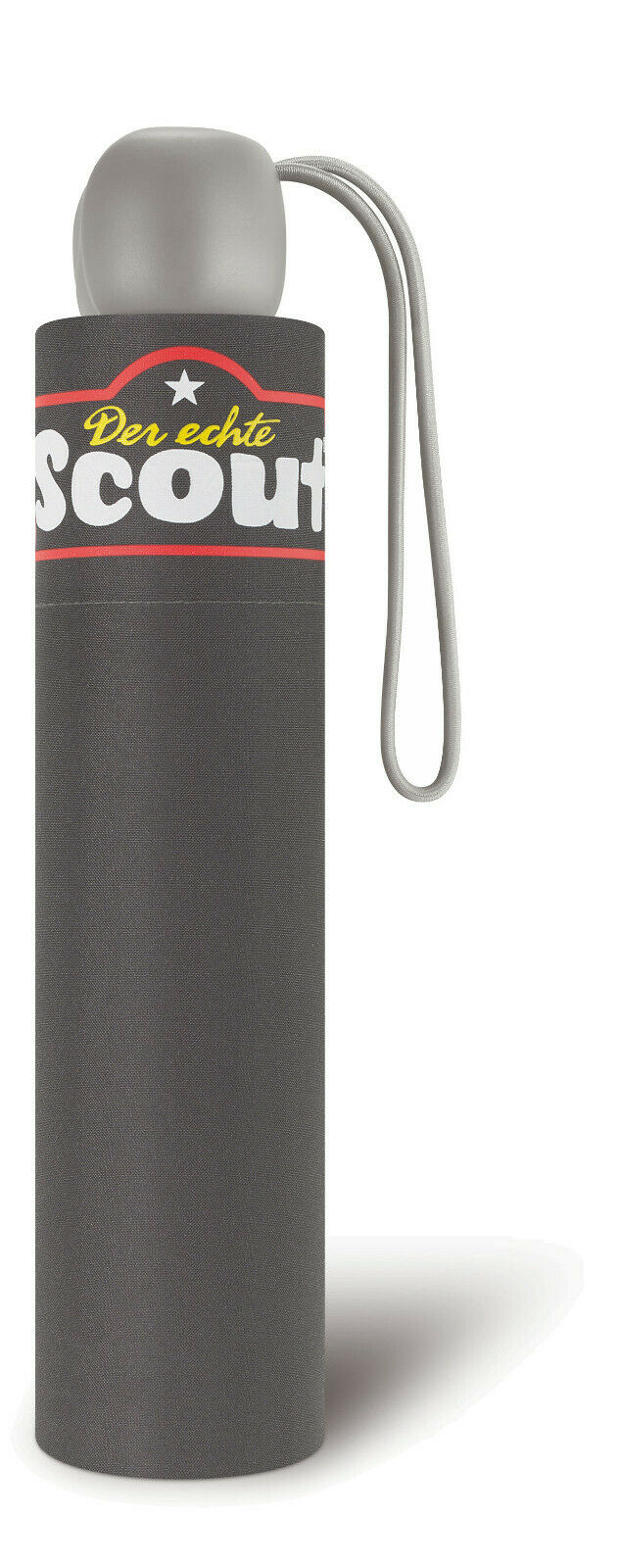 Scout Kinder Regenschirm mit Reflektionsstreifen leicht grau