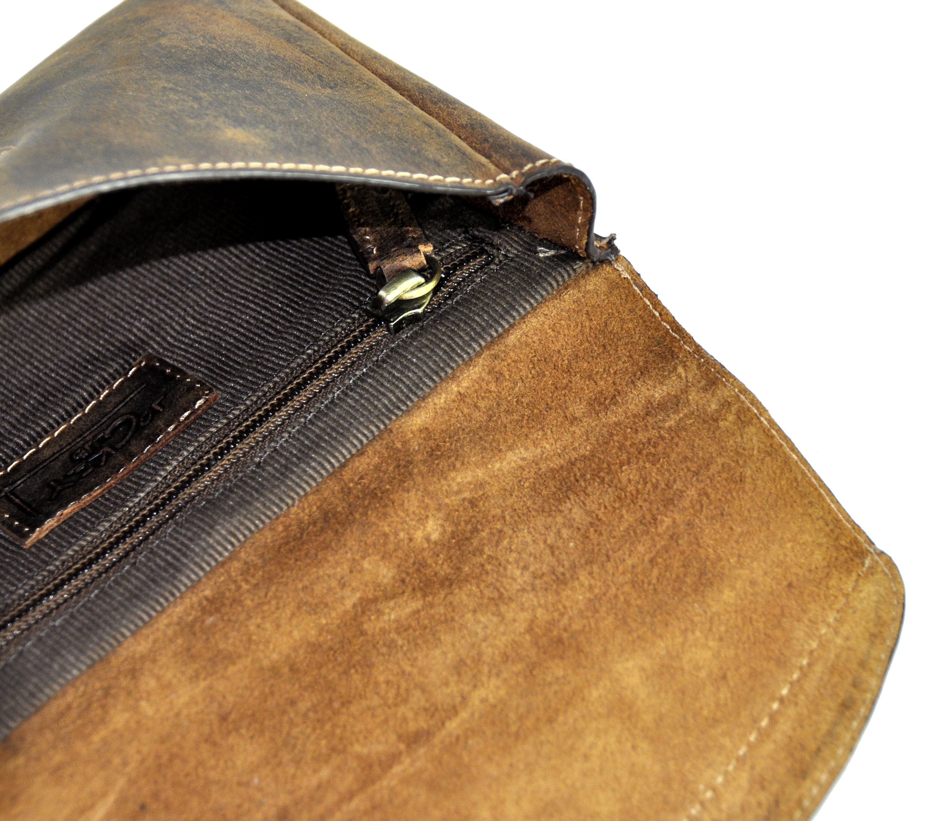 Leder Gürteltasche Bikertasche Hüfttasche Bauchtasche Vintage Hunterleder