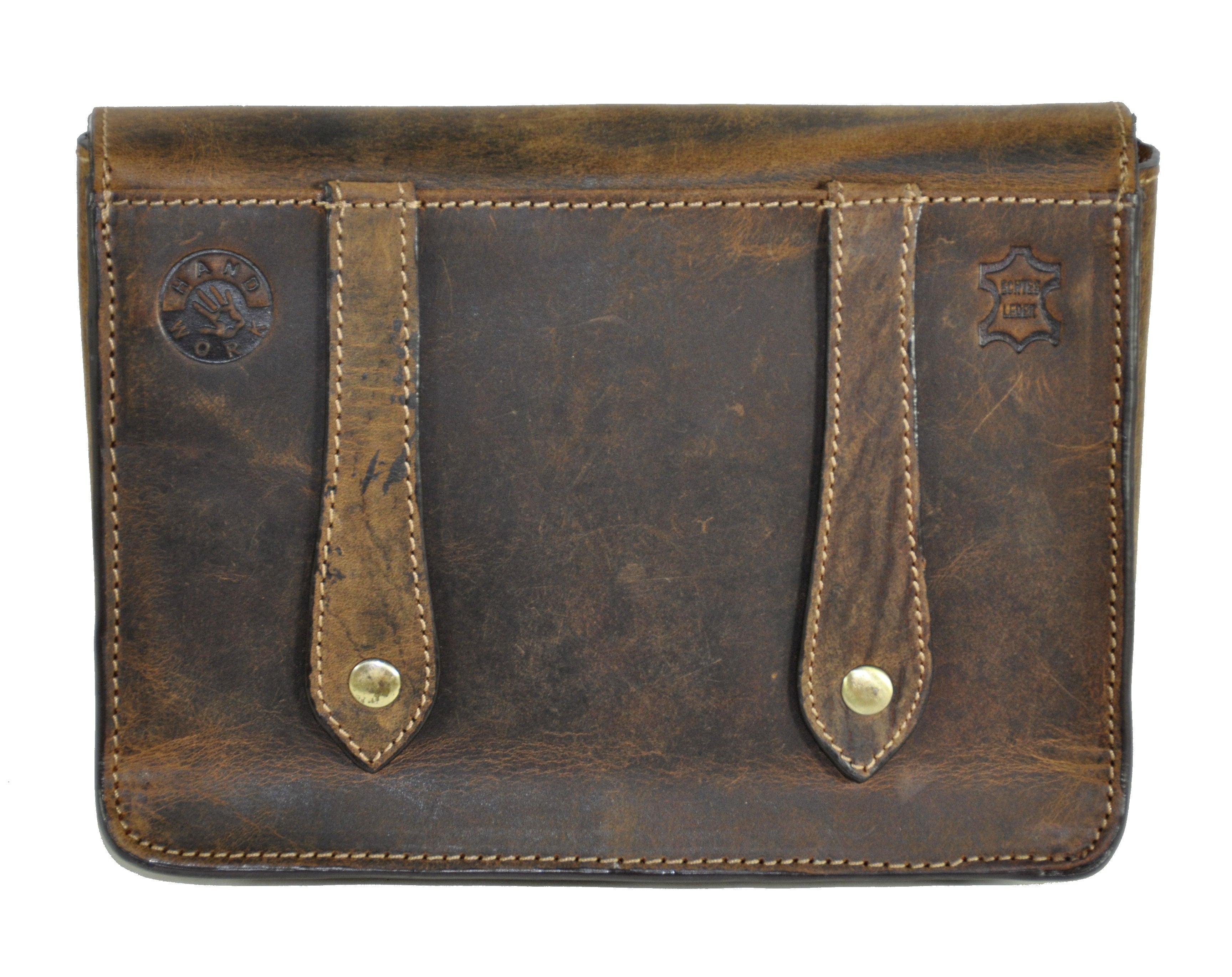 Leder Gürteltasche Bikertasche Hüfttasche Bauchtasche Vintage Hunterleder