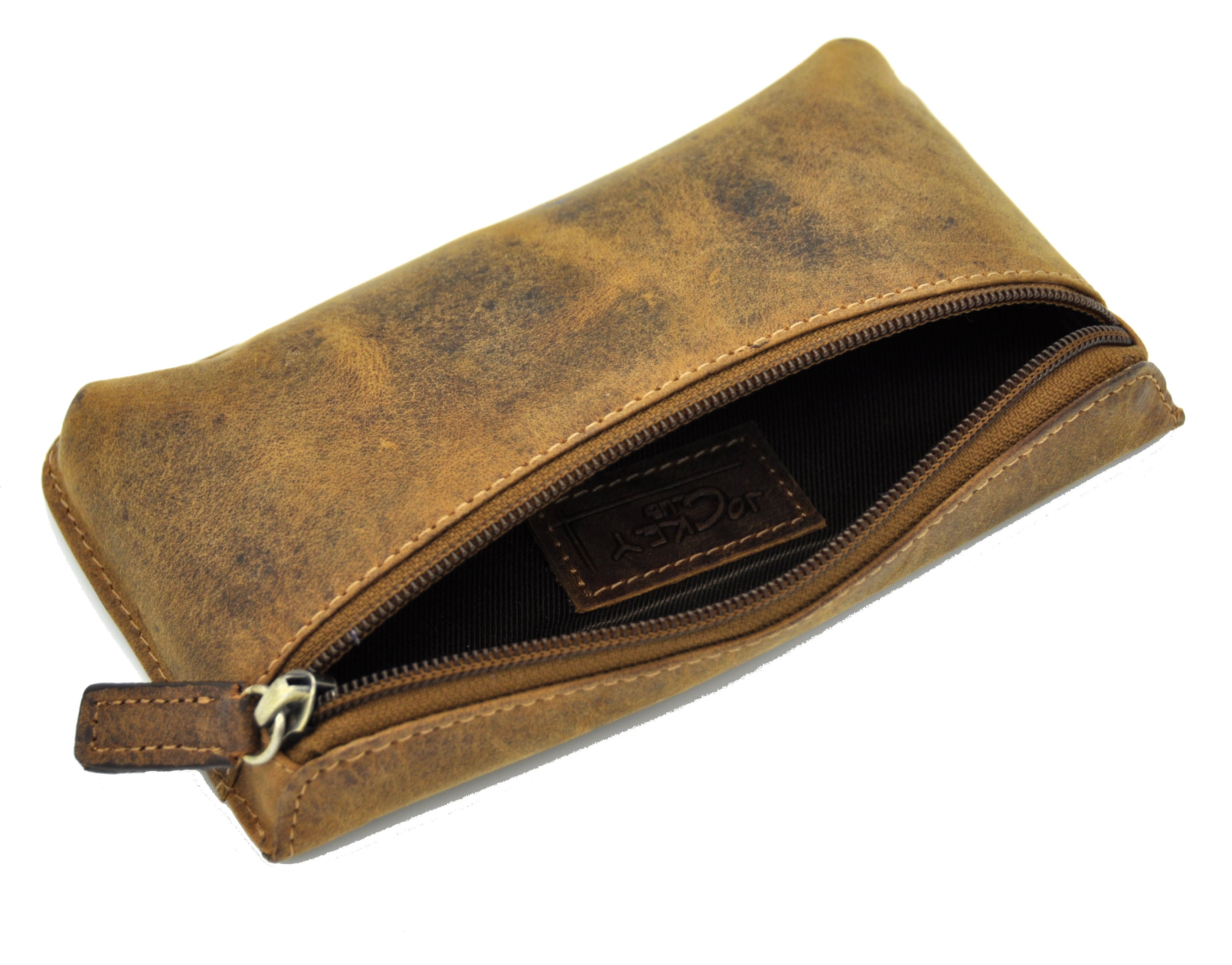 Jockey Club Leder Gürteltasche Bikertasche Hüfttasche Bauchtasche Vintage Hunterleder