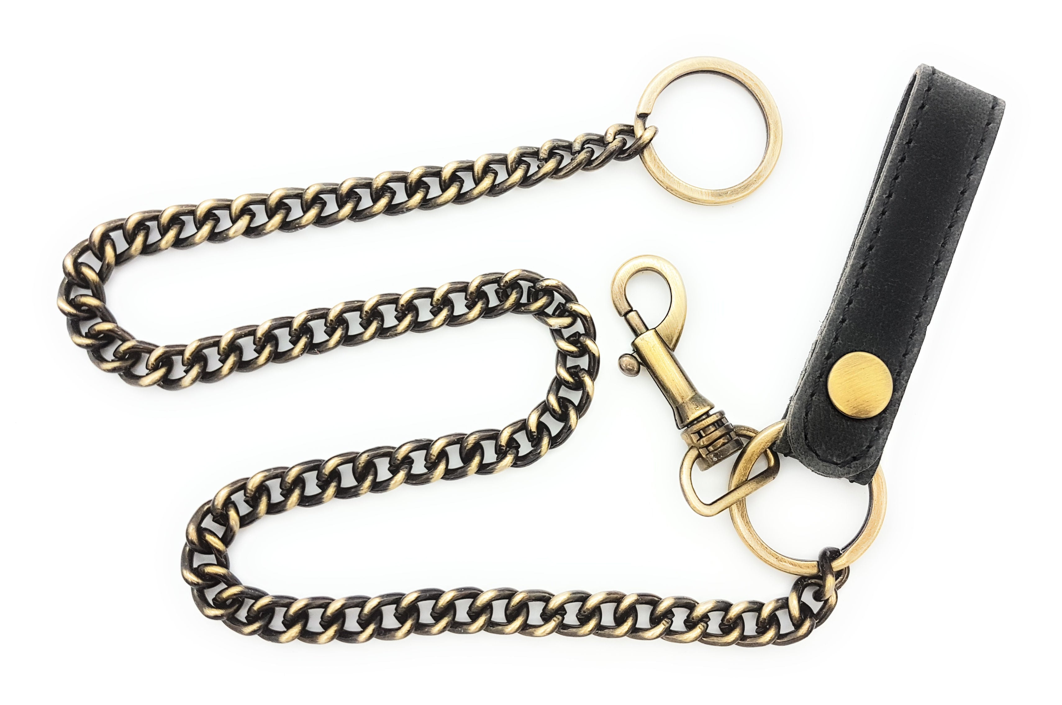 Jockey Club echt Leder Geldbörse Geldbeutel Portemonnaie Totenkopf Schädel + 50cm Kette mit RFID Schutz