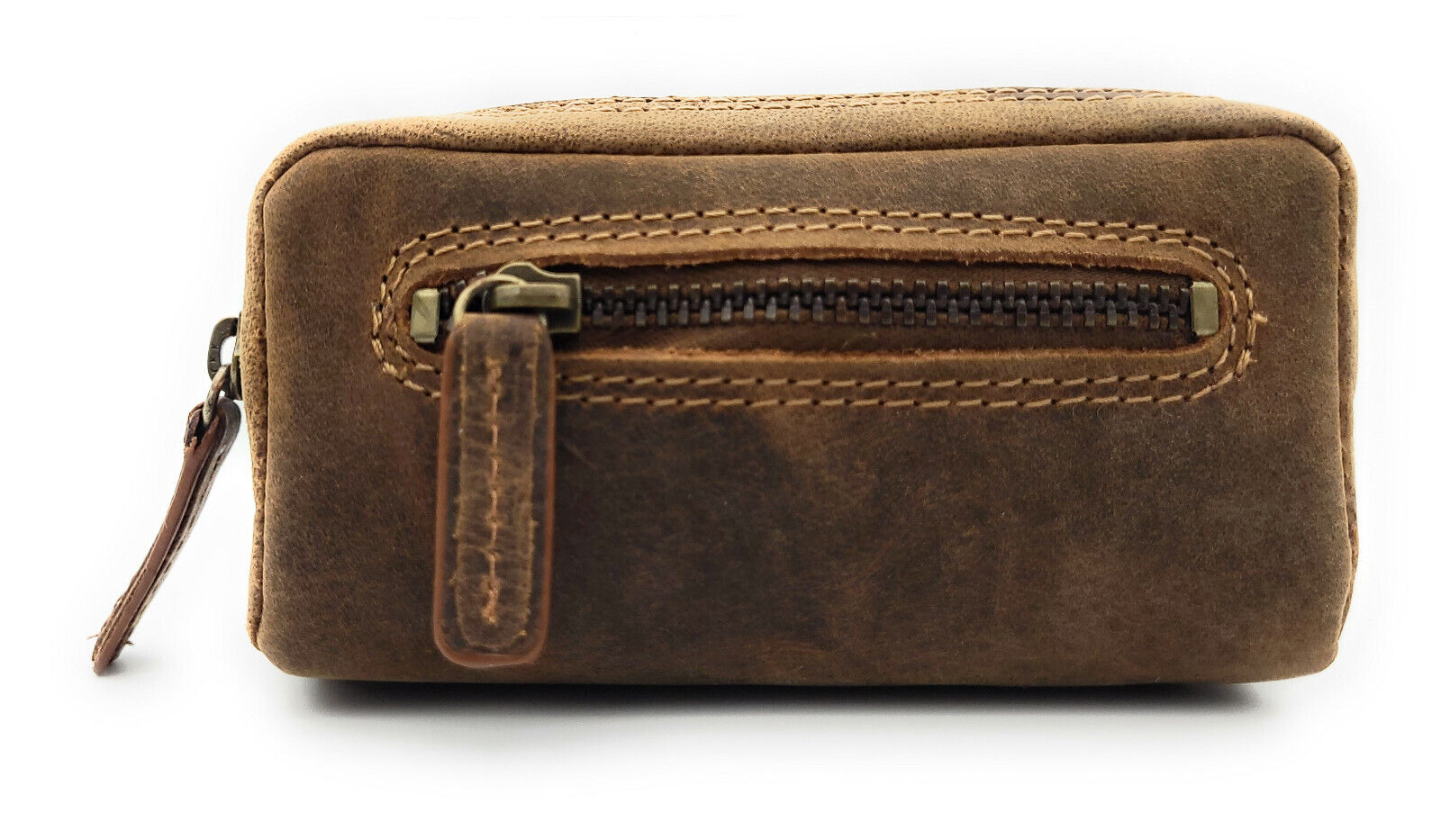 Jockey Club echt Leder Schlüsseletui Schlüsselgarage Büffel-Vollleder Kofferform