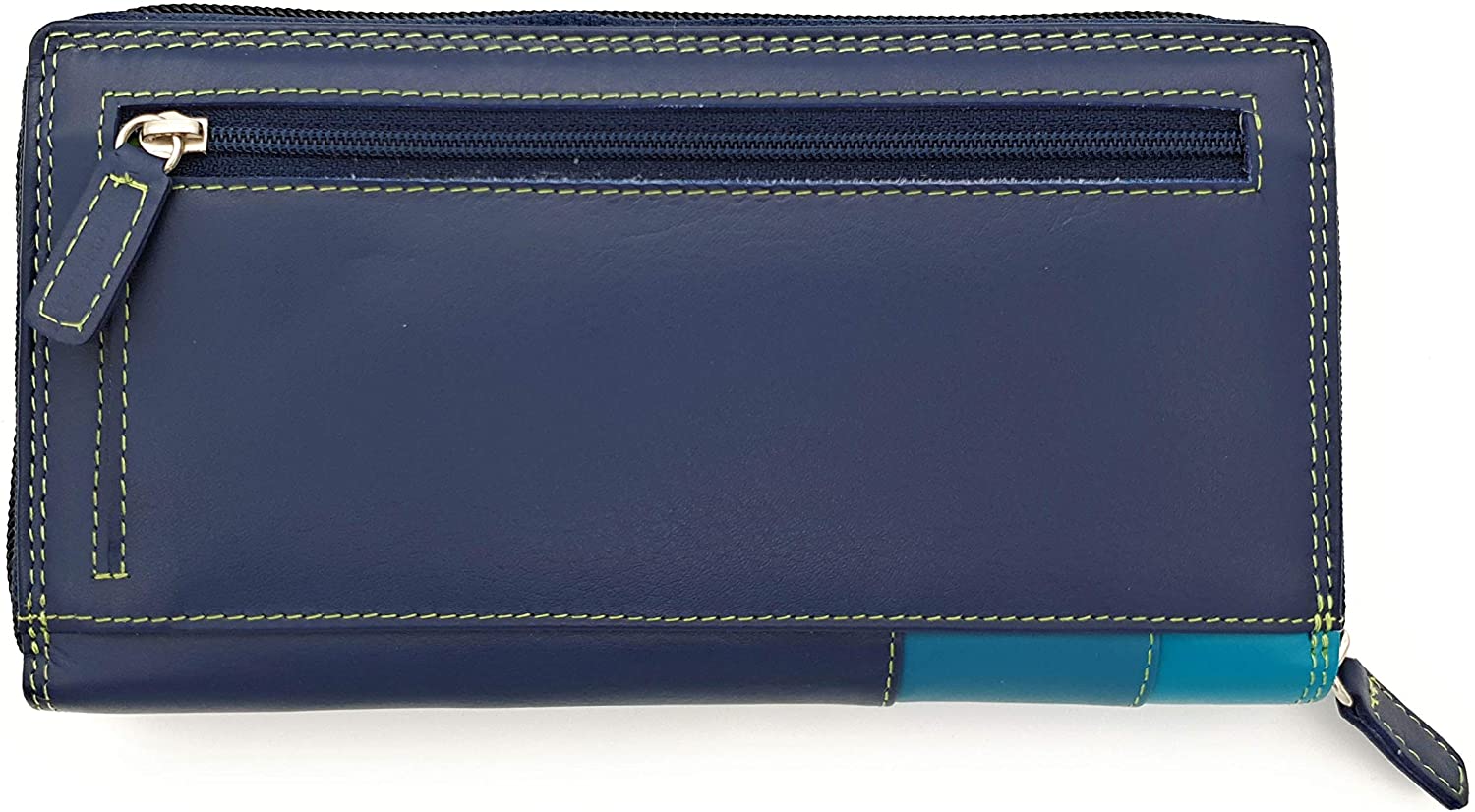 Jockey Club echt Leder Damen Geldbörse Portemonnaie Geldbeutel Rio mit RFID Schutz dunkelblau