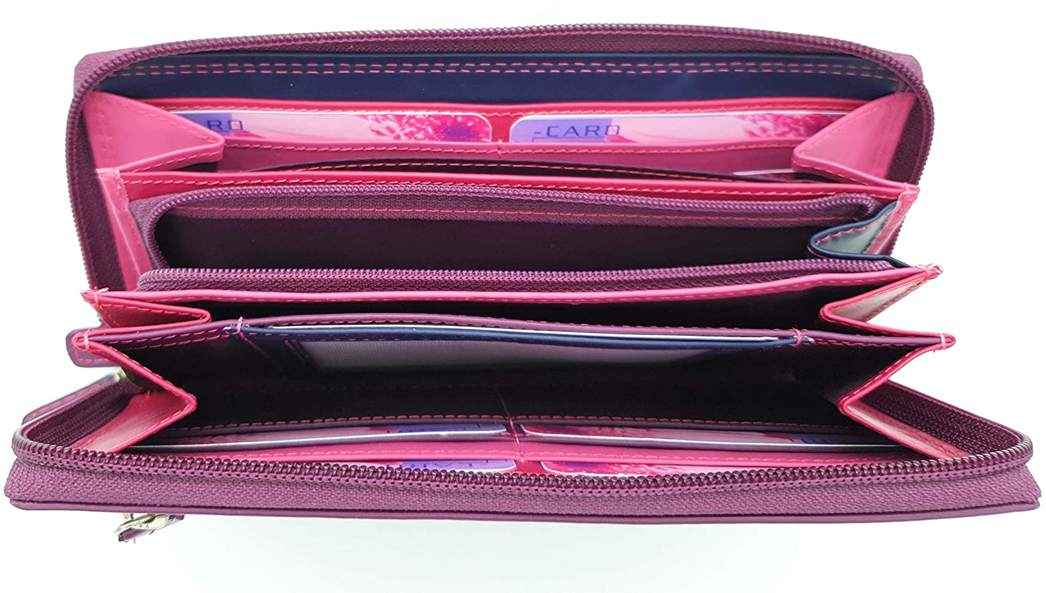 Jockey Club echt Leder Damen Geldbörse Portemonnaie Geldbeutel Rio mit RFID Schutz beere