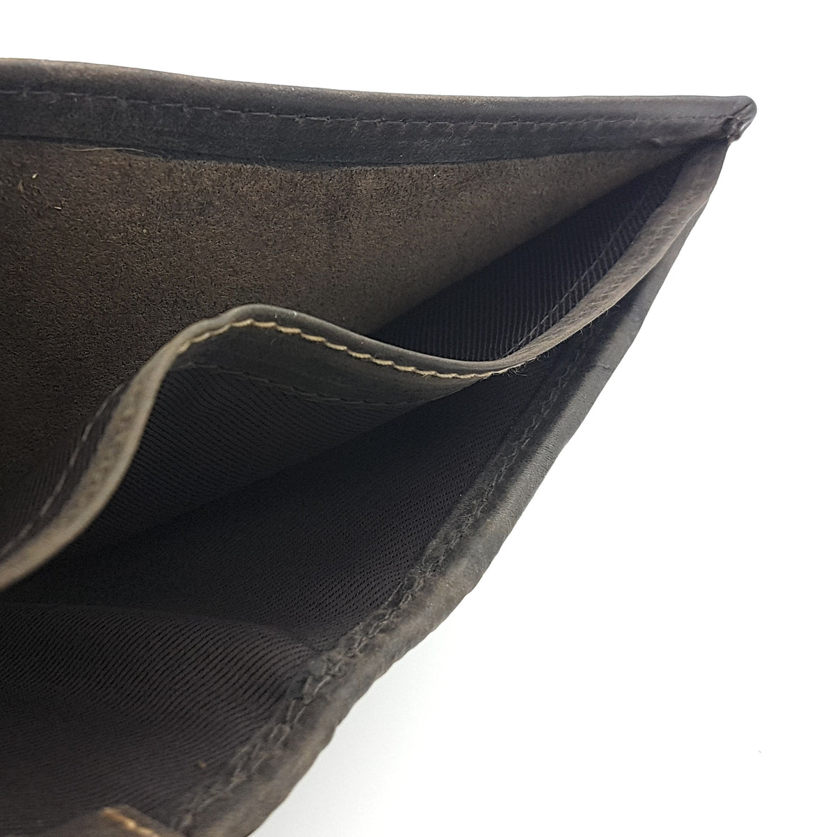Jockey Club Herren Geldbörse aus echtem Leder mit RFID Schutz – Vintage Portemonnaie aus Vollrind-Hunterleder dunkelbraun mit 7 Kartenfächern "Toro"