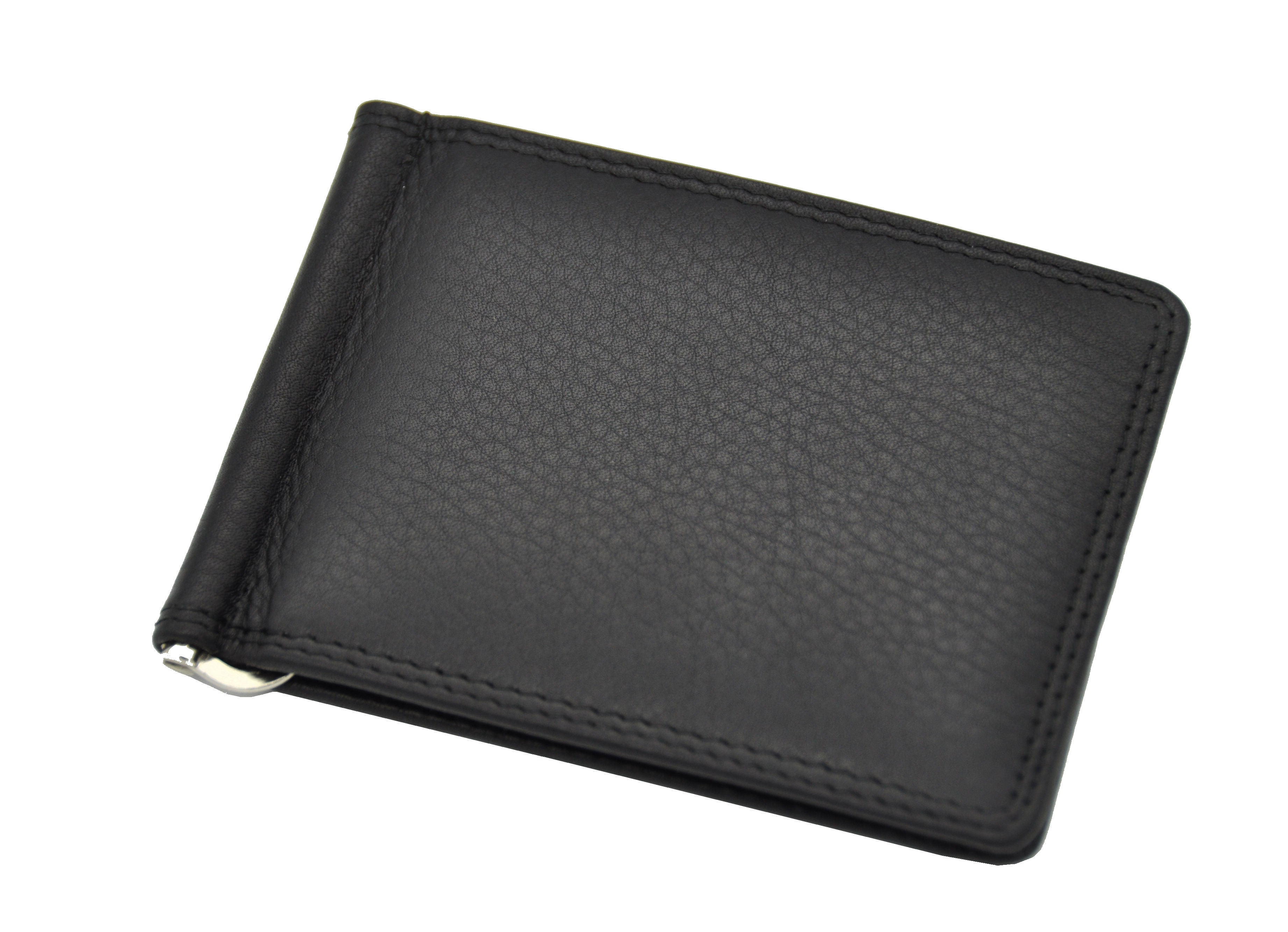 Jockey Club echt Leder Dollar Clip Geldklammer Kreditkartenetui mit RFID NFC Schutz