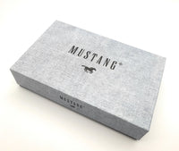 Mustang echt Leder Damen Geldbörse Portemonnaie Tampa tolle Ausstattung mit RFID Schutz schwarz