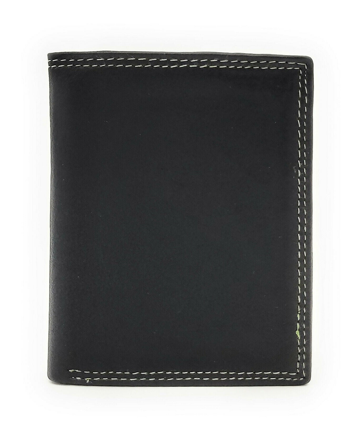 echt Leder Geldbörse Portemonnaie Geldbeutel RFID NFC Schutz schwarz grün