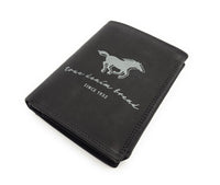Mustang echt Leder Herren Geldbörse Portemonnaie Tampa mit RFID Schutz schwarz