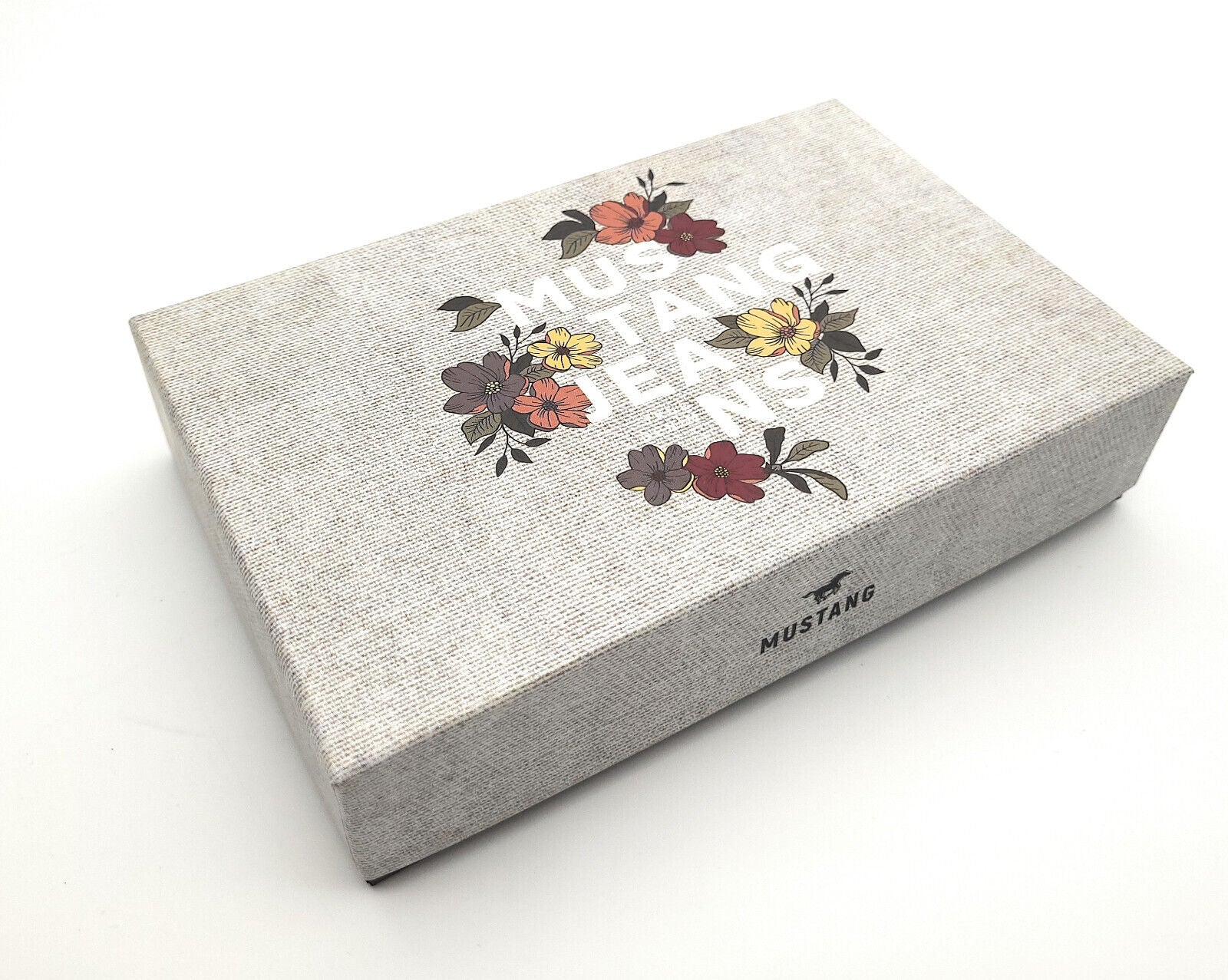 Mustang echt Leder Damen Geldbörse Portemonnaie Brasilia knautschig weich black