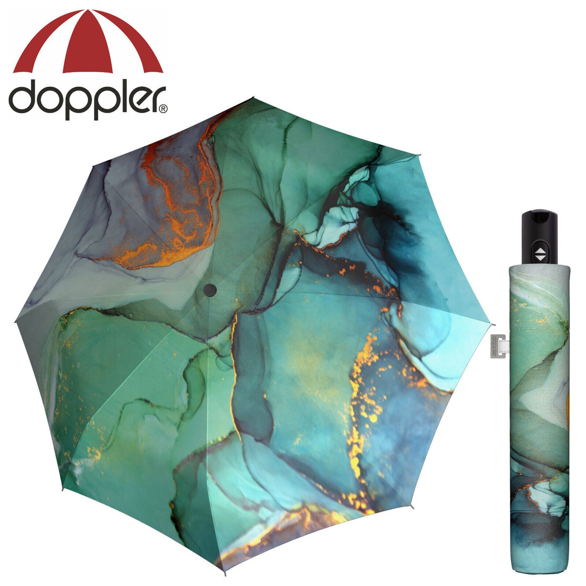 Regenschirm magic Taschenschirm doppler carbonsteel sturmsicher 150km/