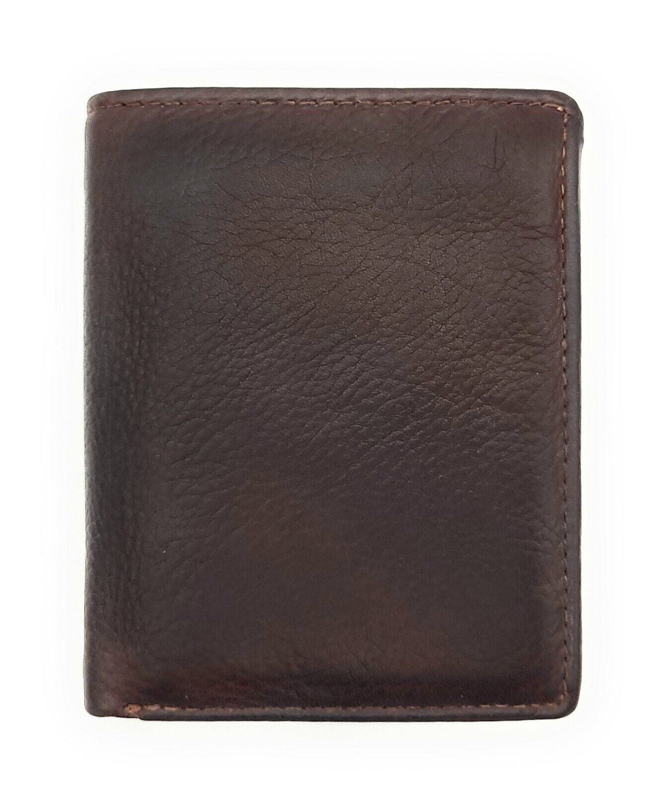 Jockey Club echt Leder Mini Geldbörse Portemonnaie Vintage RFID Schutz braun