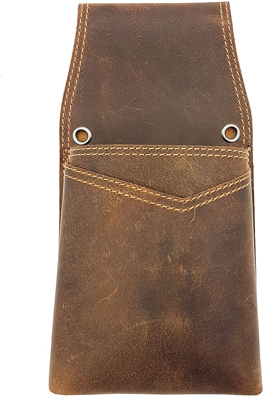 Jockey Club Profi echt Leder Kellnertasche Kellner Holster Köcher dickes Hunterleder mit Doppelnaht