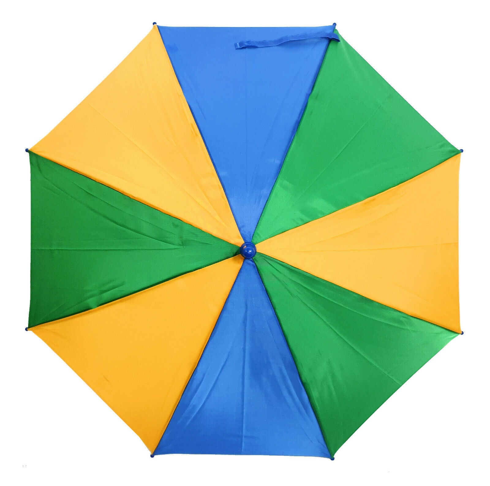 Kinder Automatik Schirm Regenschirm Stockschirm Mädchen Jungen grün blau gelb