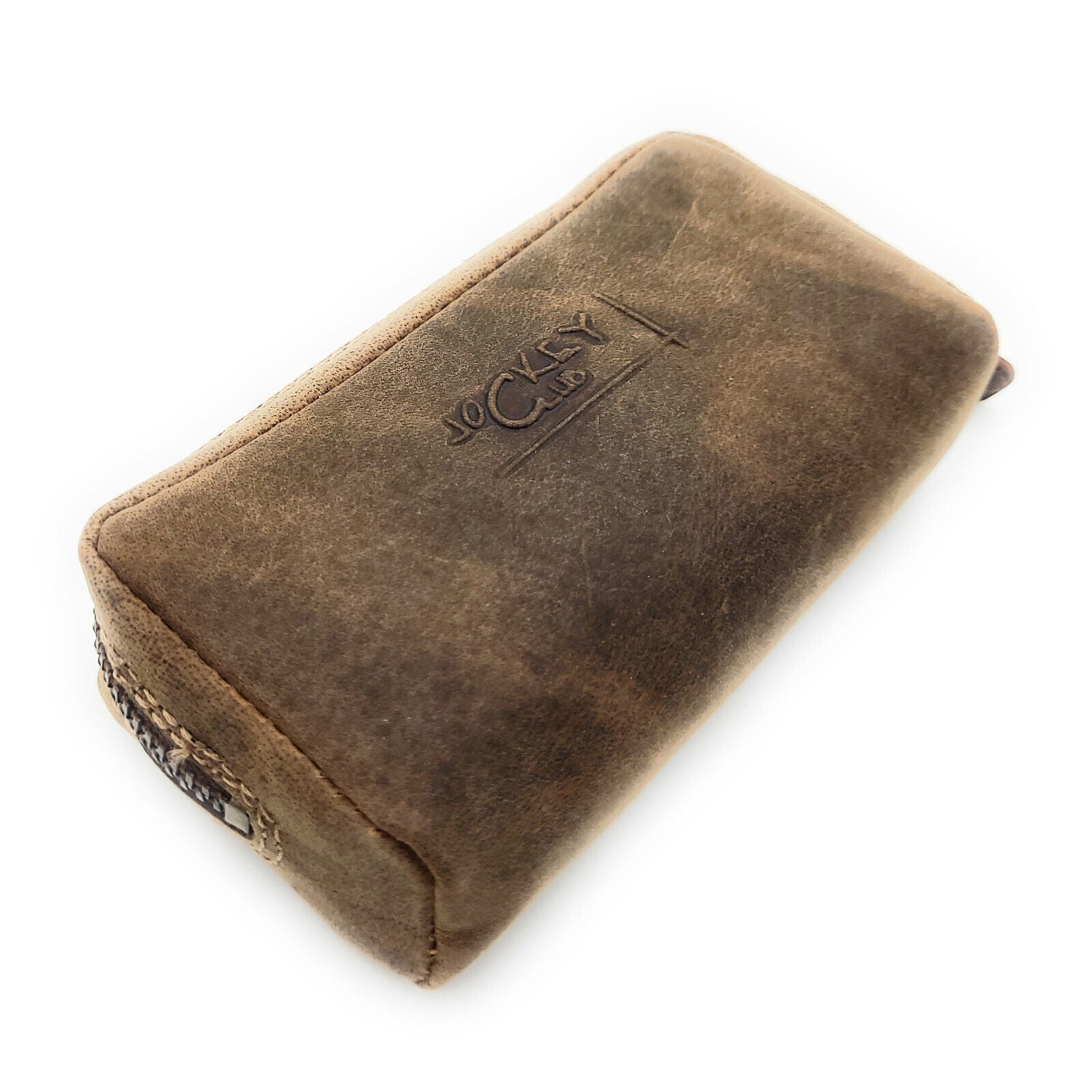 Jockey Club echt Leder Schlüsseletui Schlüsselgarage Büffel-Vollleder Kofferform