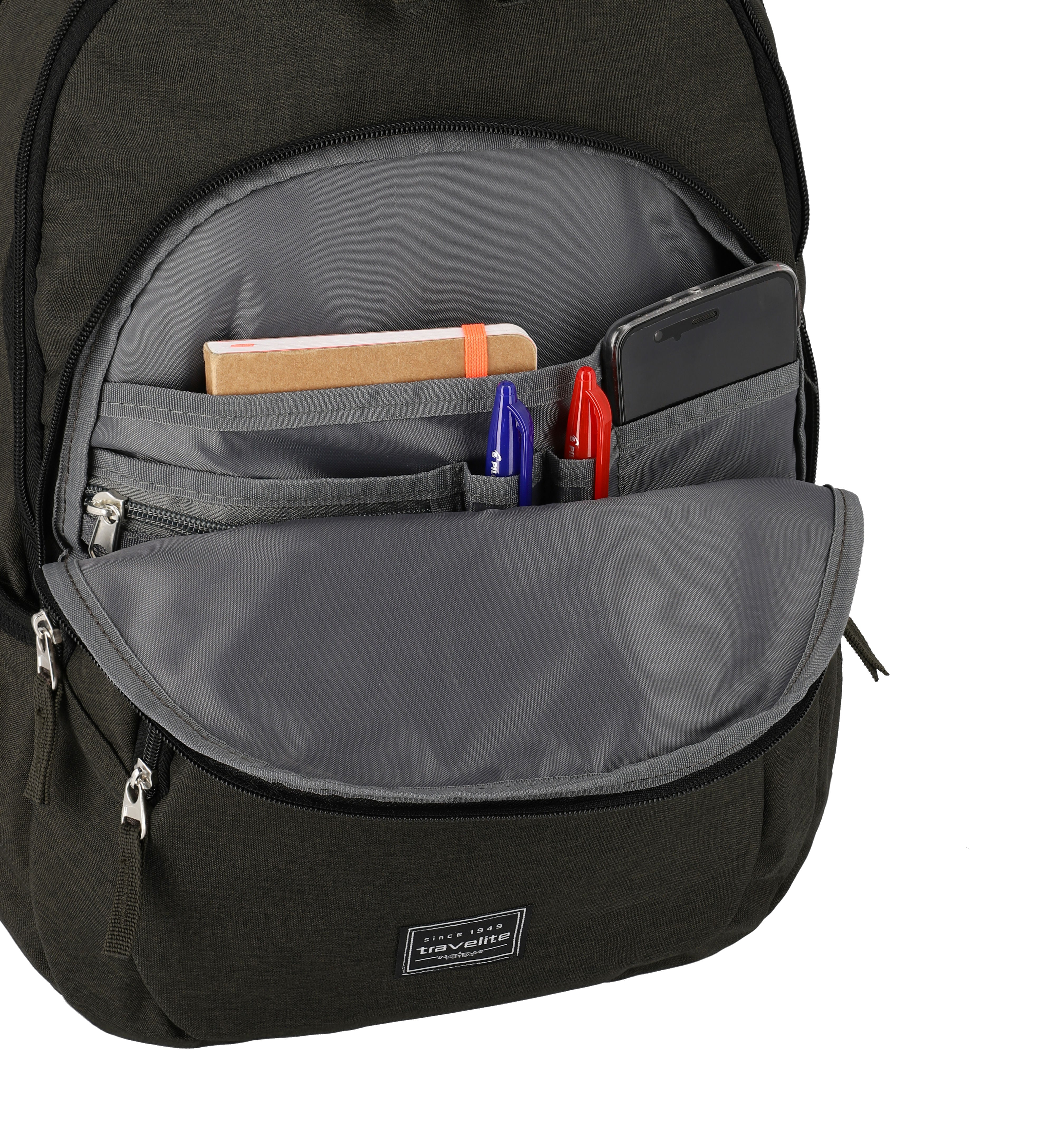 Travelite Freizeit Reise Rucksack Daypack Notebookfach Bordgepäck anthrazit