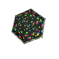 Knirps Rookie Kinder Regenschirm Taschenschirm Schirm reflektierend bubble bust