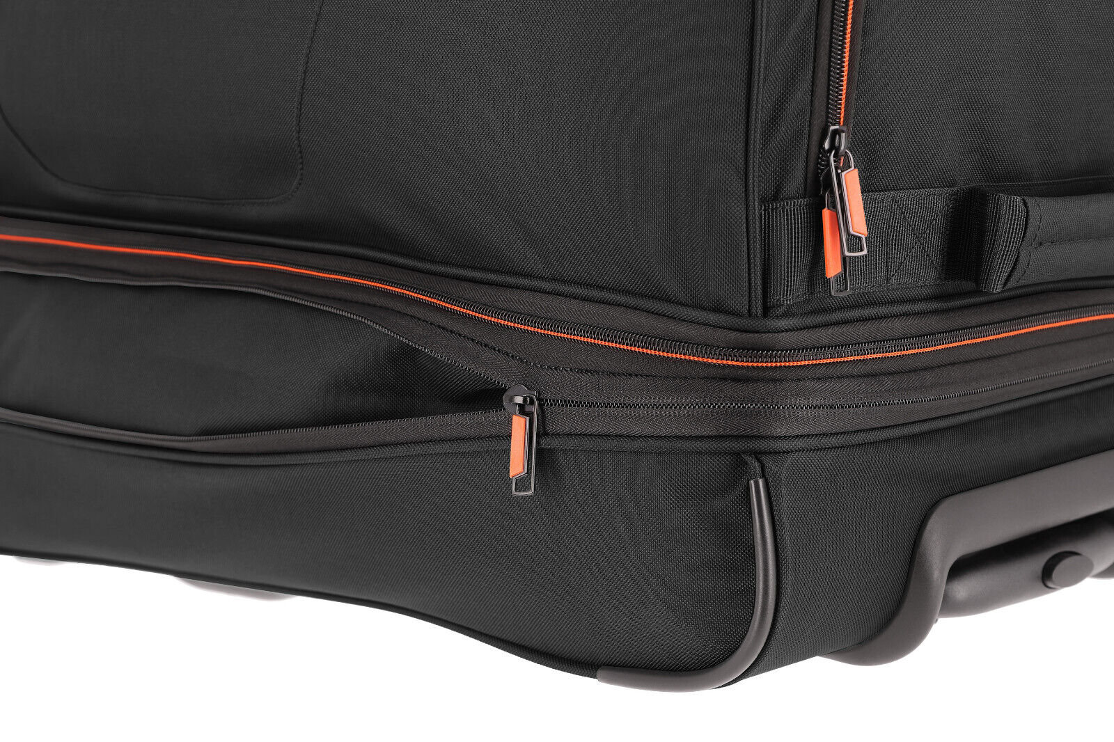 Travelite 2-Rad Trolley Roll-Reisetasche mit Rollen Basics L erweiterbar schwarz