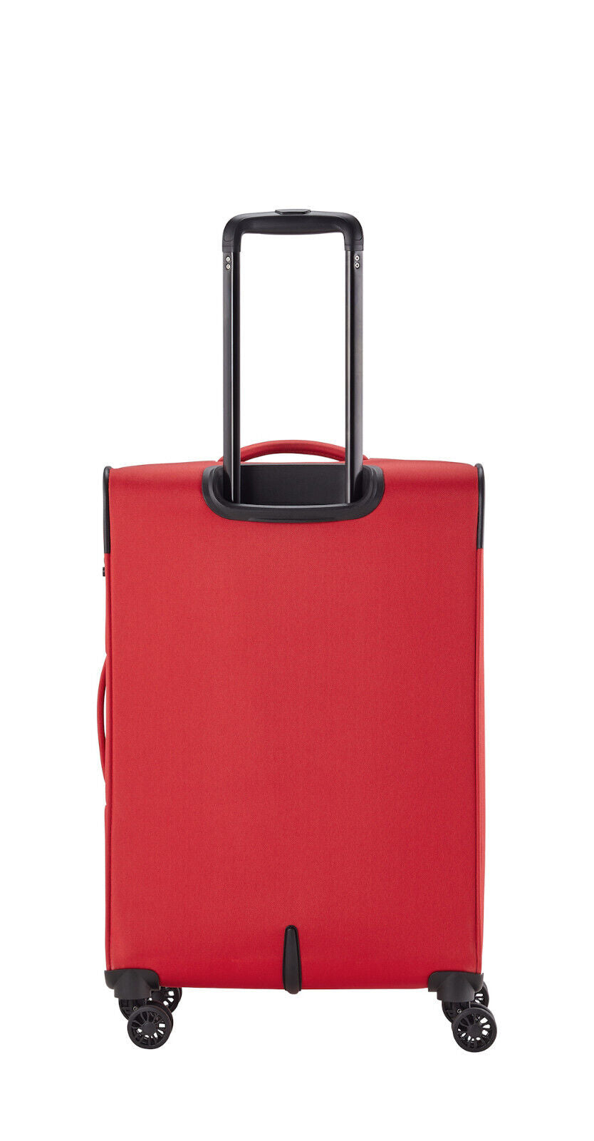 Travelite Chios Reisekoffer M Trolley Koffer 67cm 4 Rad / Rollen Dehnfalte TSA rot