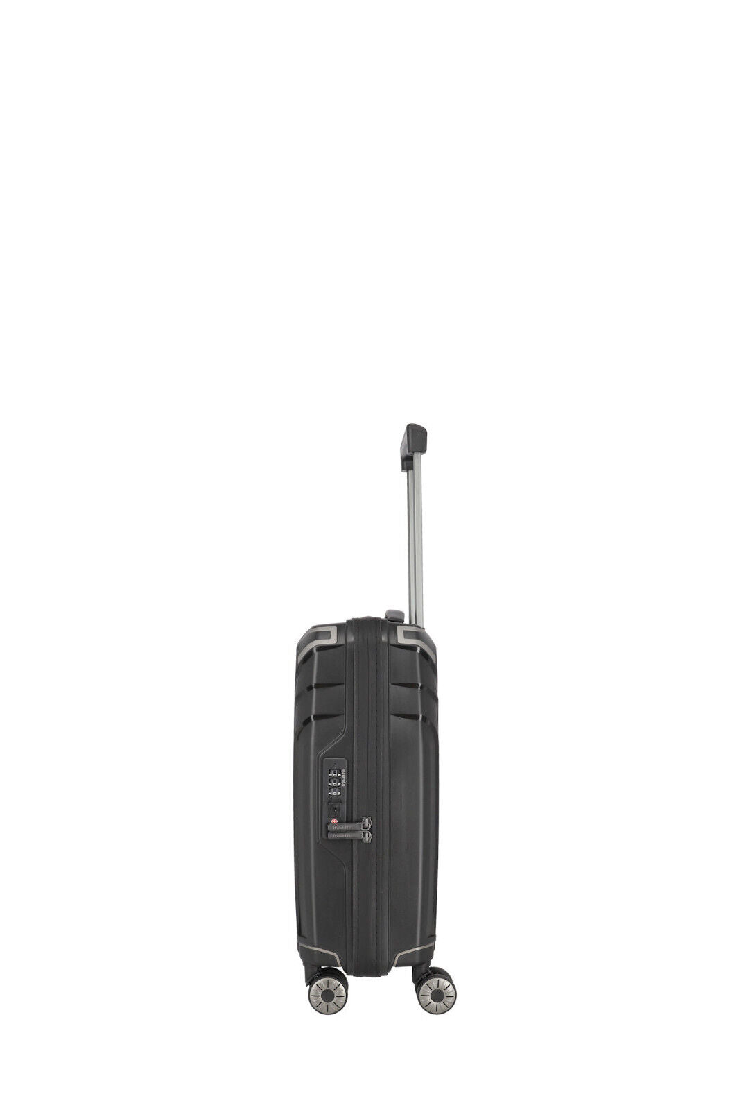 Travelite Elvaa Reisekoffer S Trolley Koffer 55cm 4 Rad TSA bruchfest Handgepäck schwarz