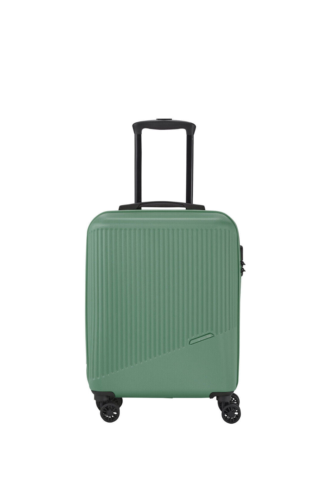 Travelite Bali Handgepäck S Trolley Koffer 55cm 4 Rad / Rollen Hartschale grün