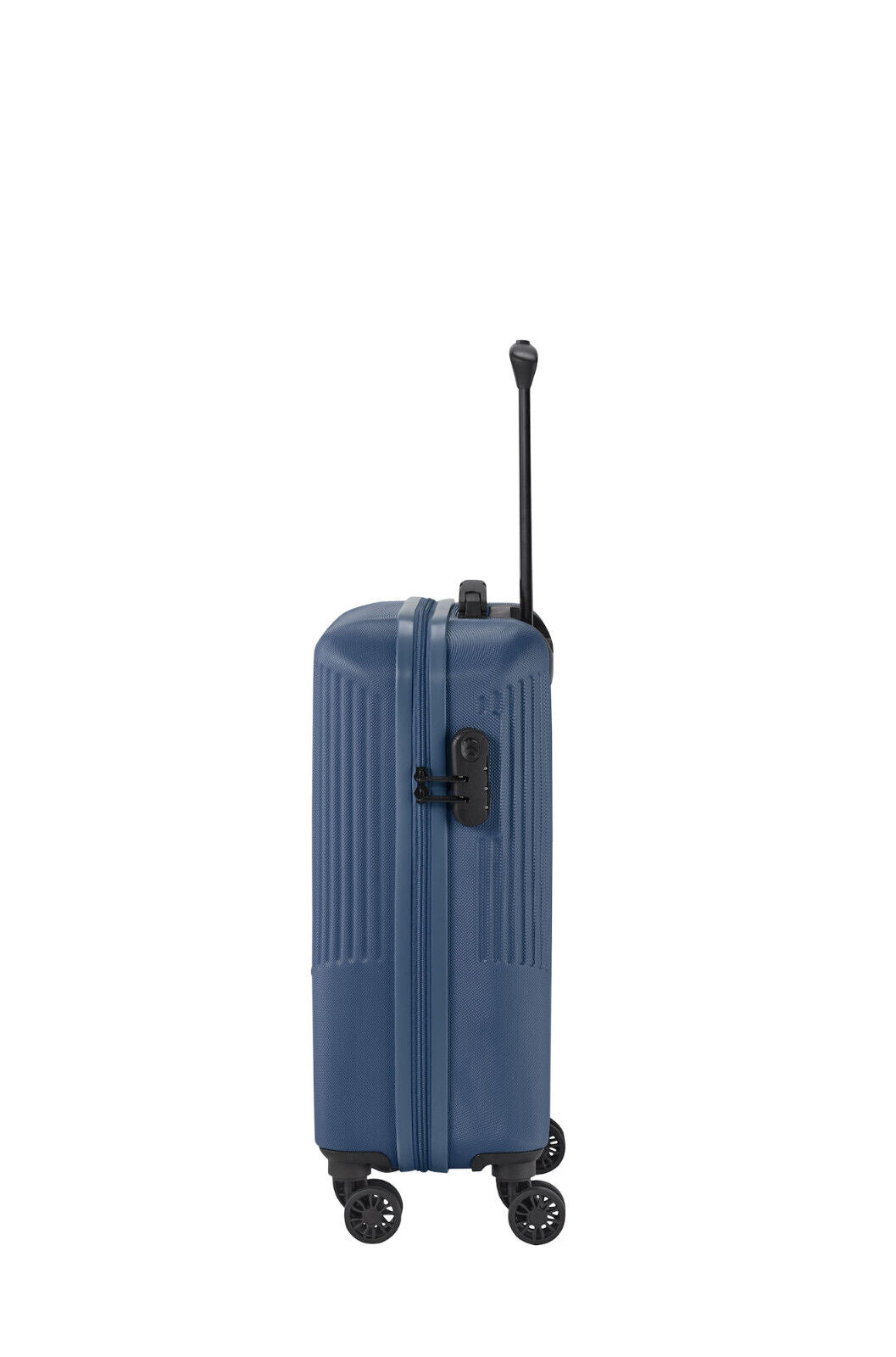 Travelite Bali Handgepäck S Trolley Koffer 55cm 4 Rad / Rollen Hartschale blau