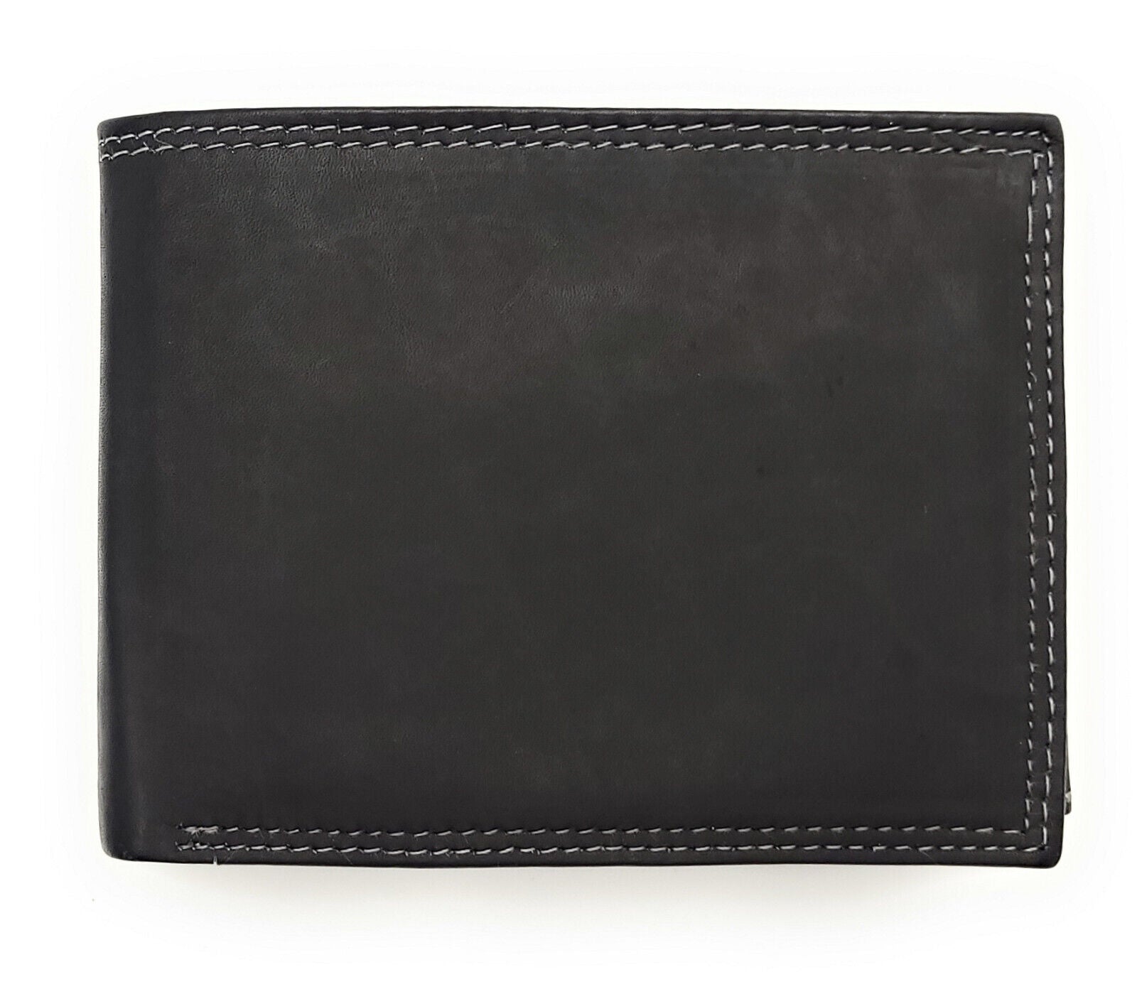 McLean echt Leder Geldbörse Portemonnaie Geldbeutel mit RFID Schutz schwarz grau