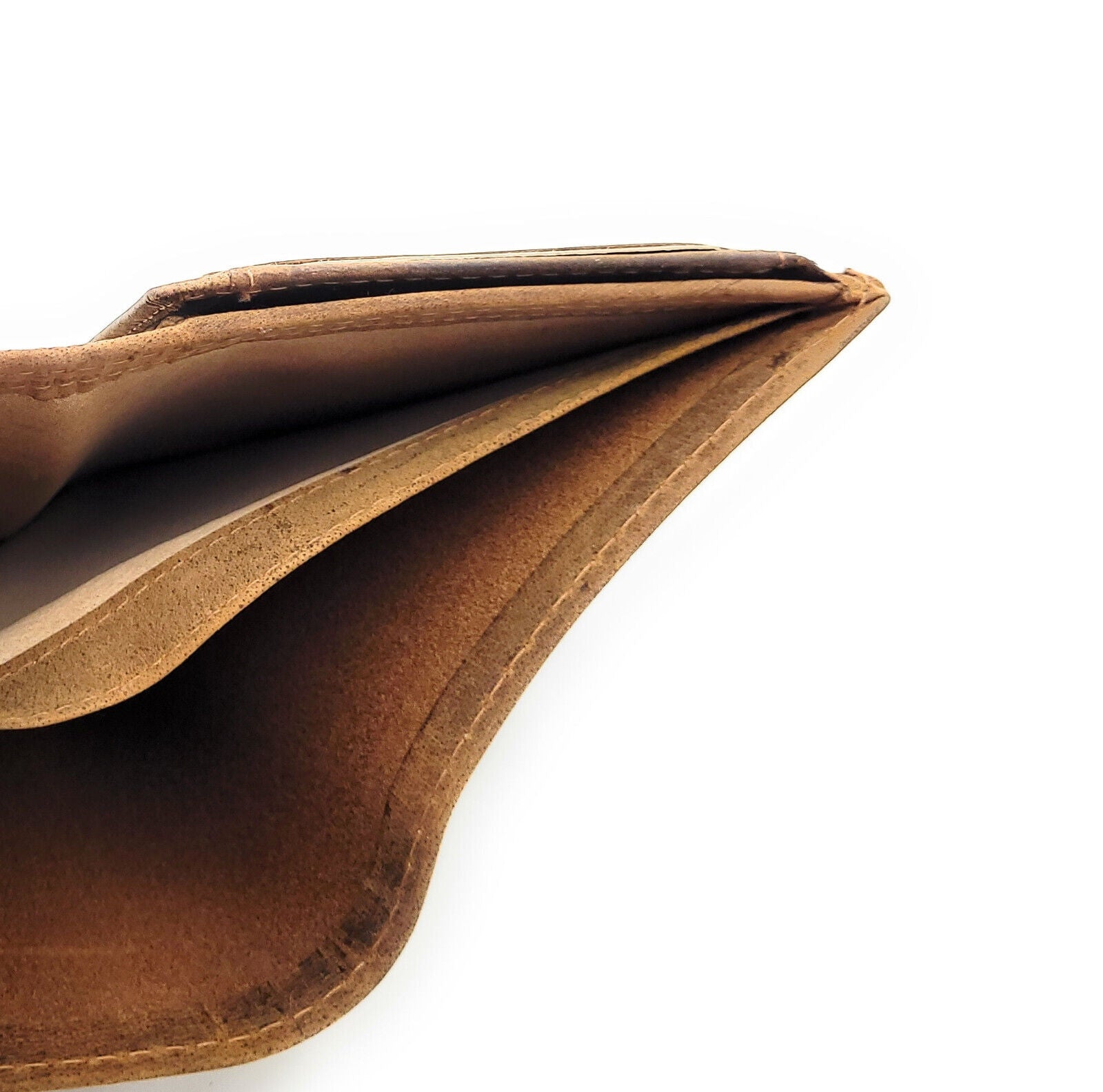 Jockey Club Geldbörse aus echtem Hunterleder – Vintage-Look Braun mit Sichtfach für KFZ-Papiere & RFID-Schutz