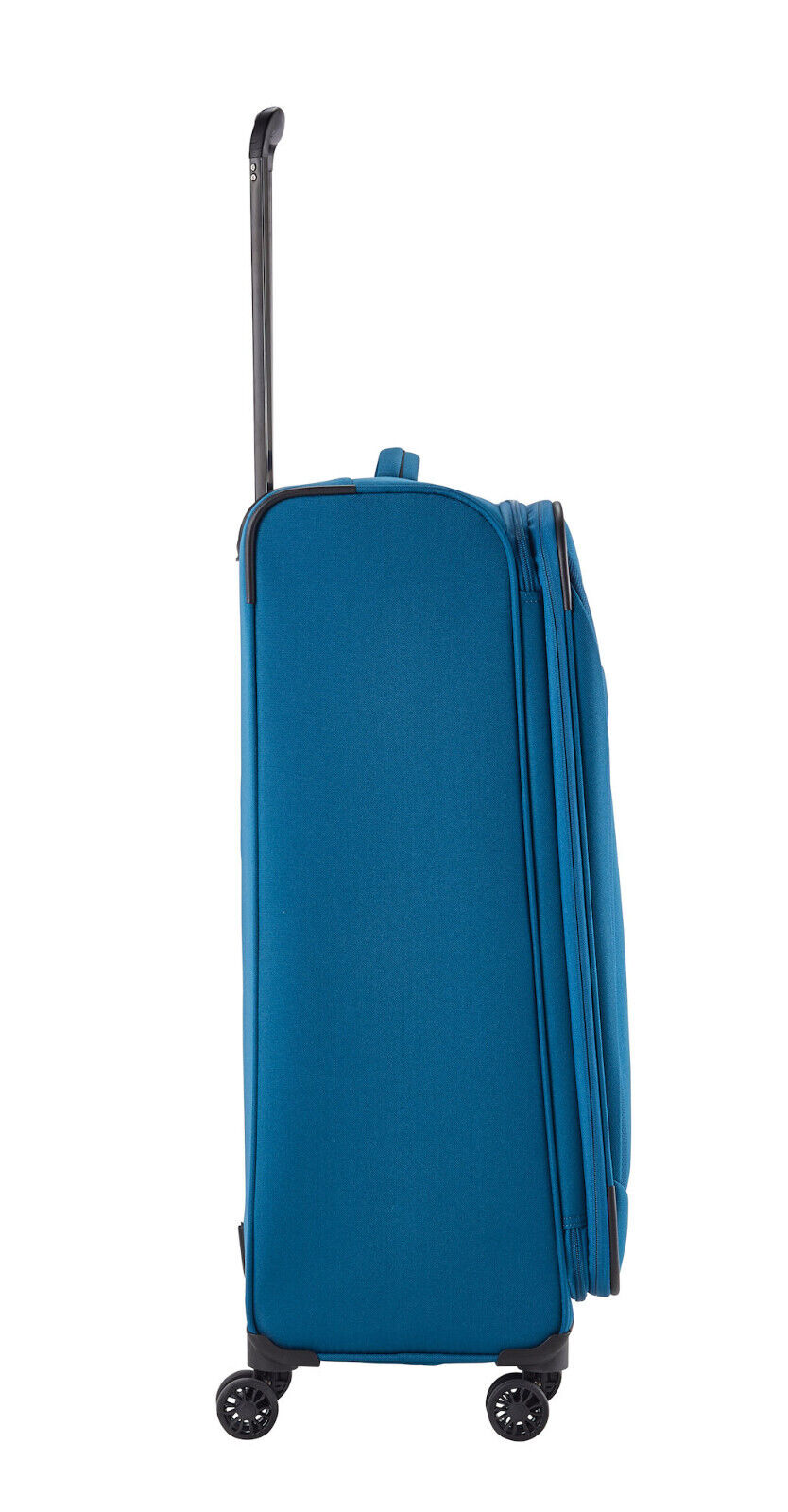 Travelite Chios Reisekoffer L Trolley Koffer 78cm 4 Rad / Rollen Dehnfalte TSA petrol