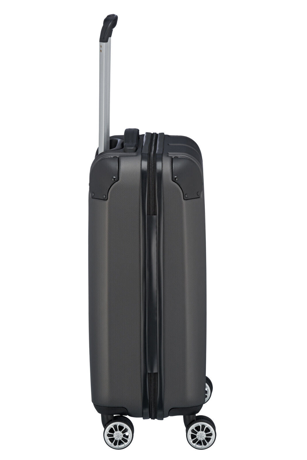 Travelite City Reisekoffer S Trolley Koffer 55cm 4 Rad / Rollen Handgepäck anthrazit