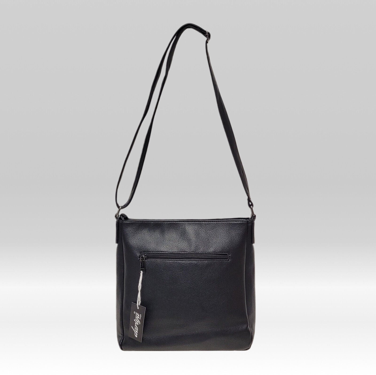 dariya® Damen Handtasche Umhängetasche Steppmuster schwarz