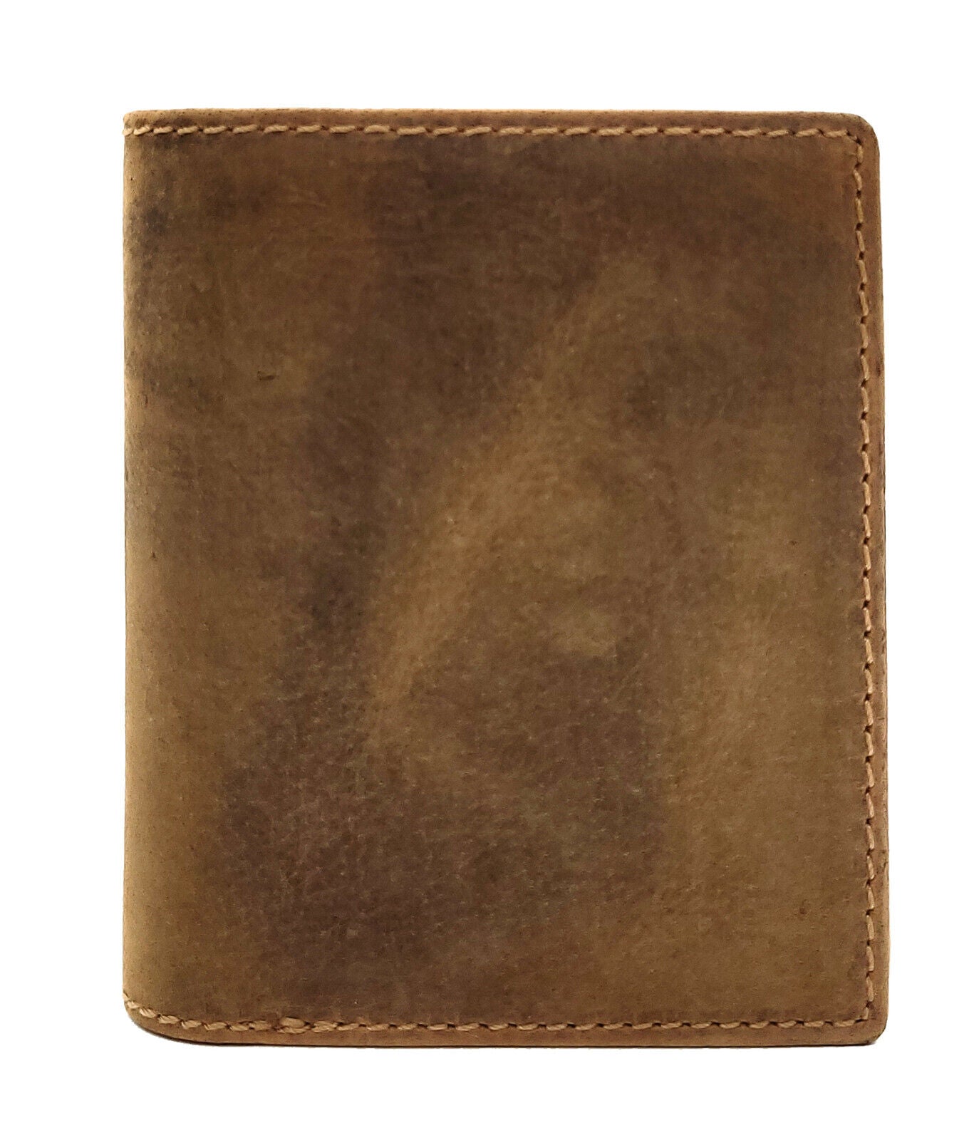 Leder Geldbörse Herren RFID Schutz - Jockey Club Portemonnaie Braun