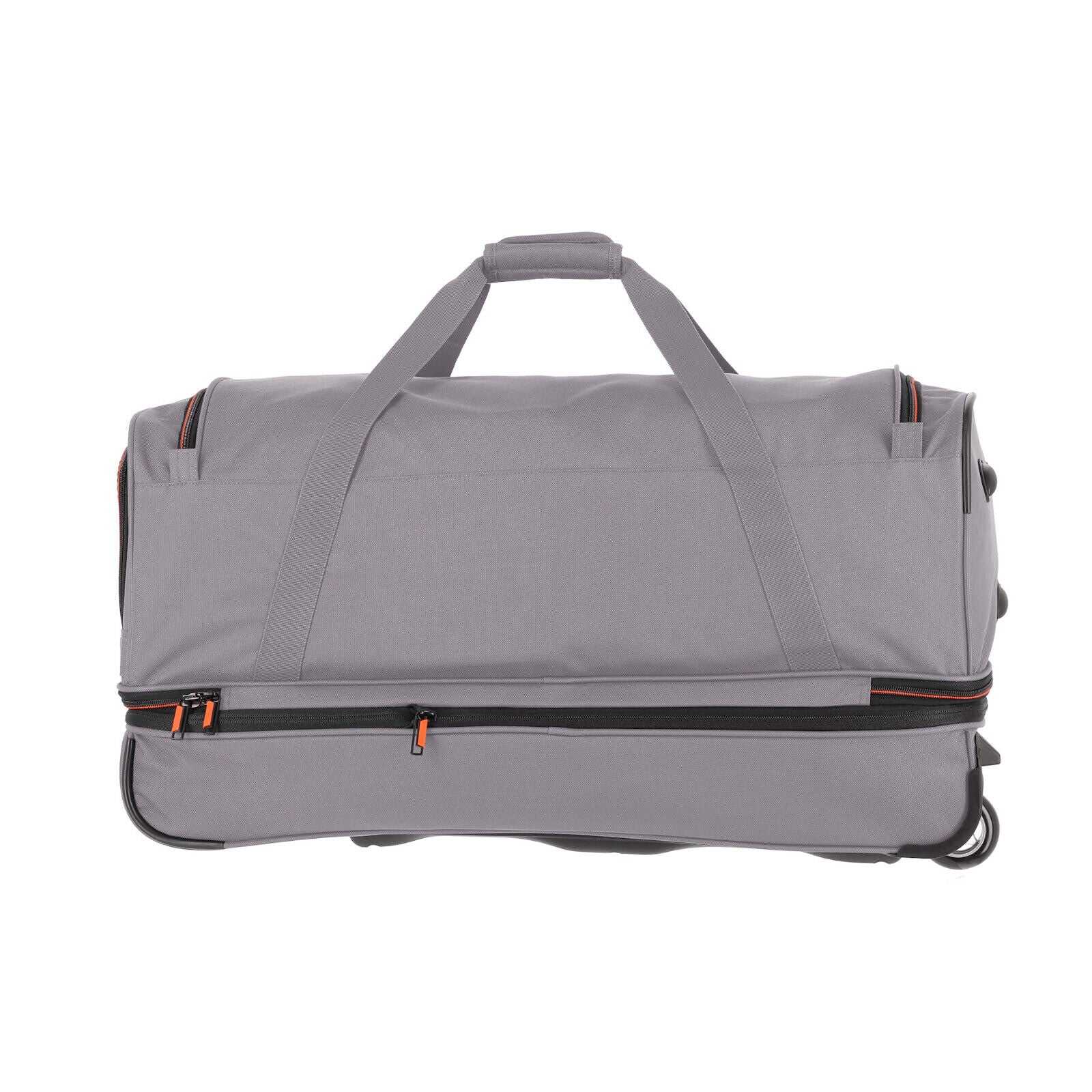 Travelite 2-Rad Trolley Roll-Reisetasche mit Rollen Basics L erweiterbar grau