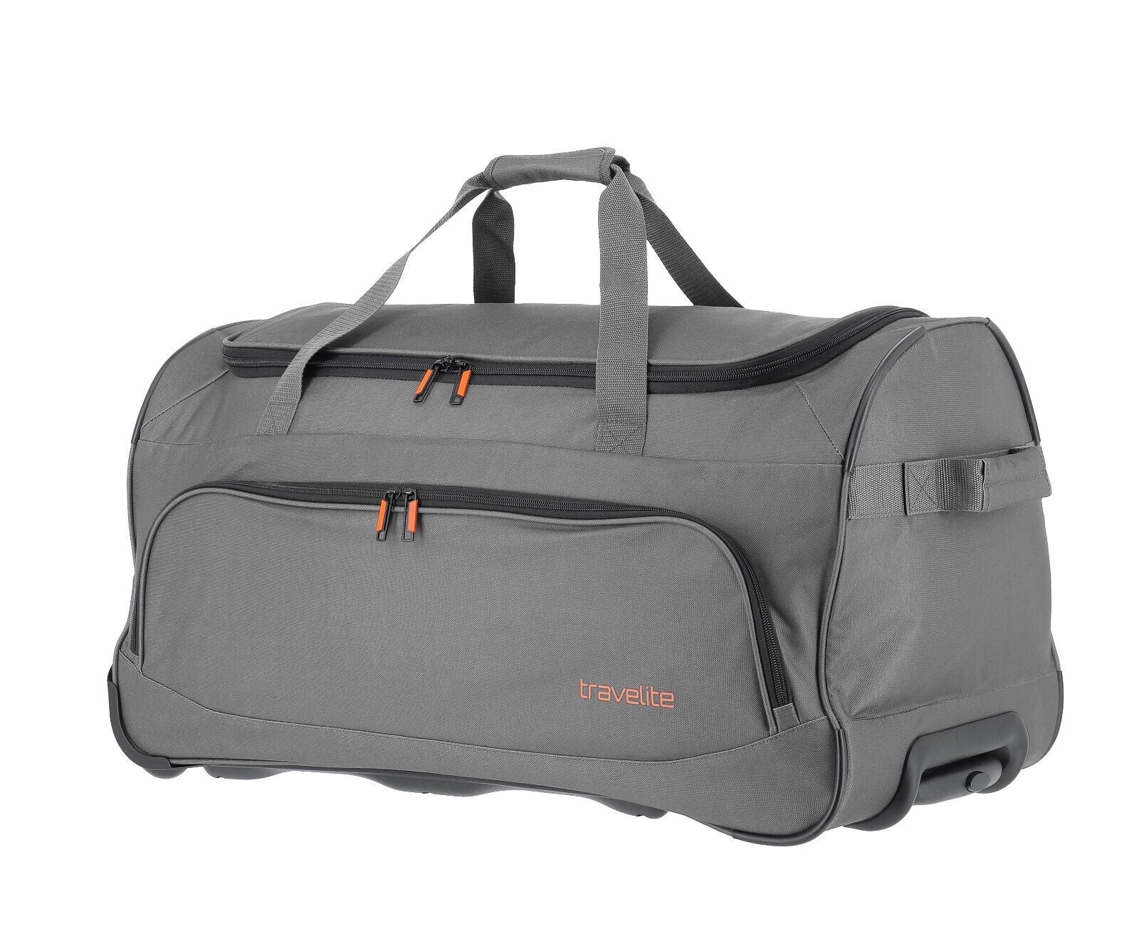 Travelite 2-Rad Trolley Roll-Reisetasche mit Rollen Basics Fresh anthrazit