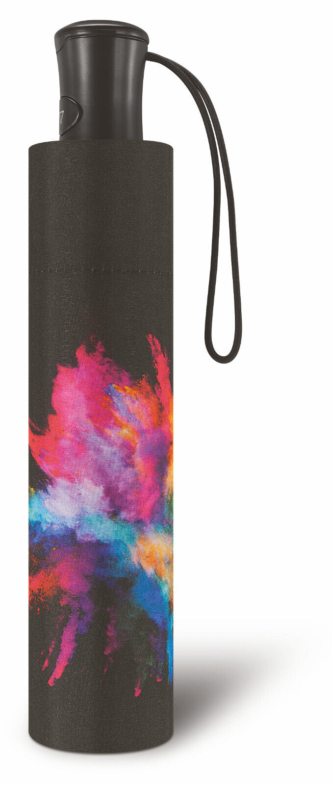 happy rain Regenschirm Taschenschirm Schirm mit Automatik Holy Explosion